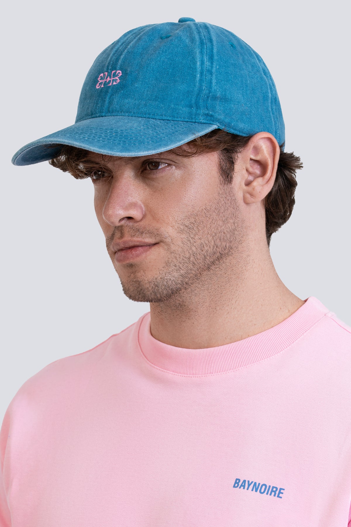 04X 2X Monogram Baby Blue Cap