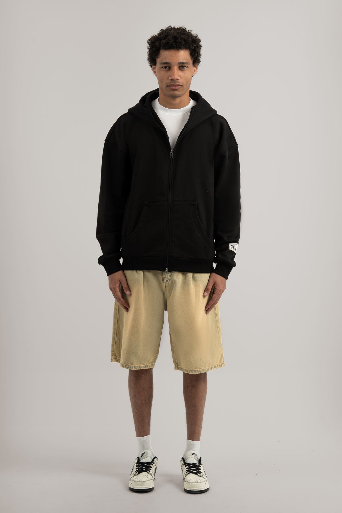Black High Collar Jacket V2