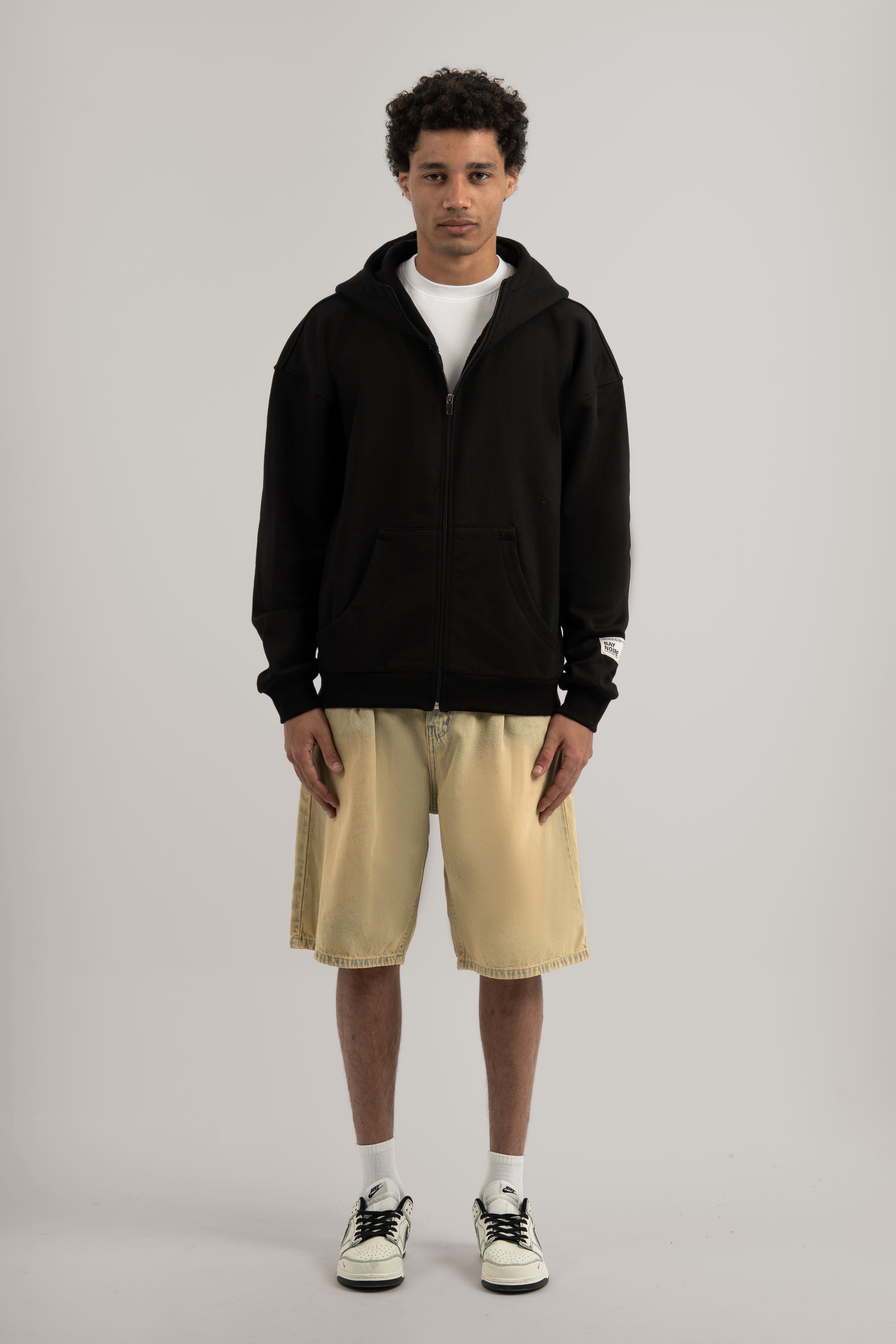 Black High Collar Jacket V2