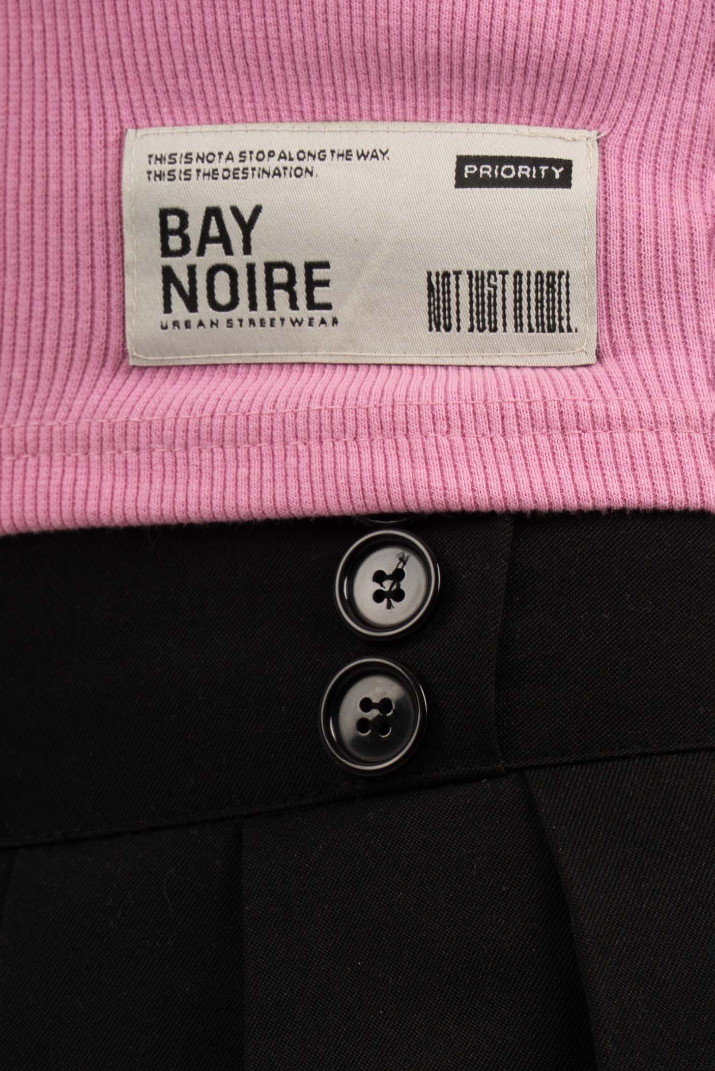 Pink Ribbed Cropped Tank Top