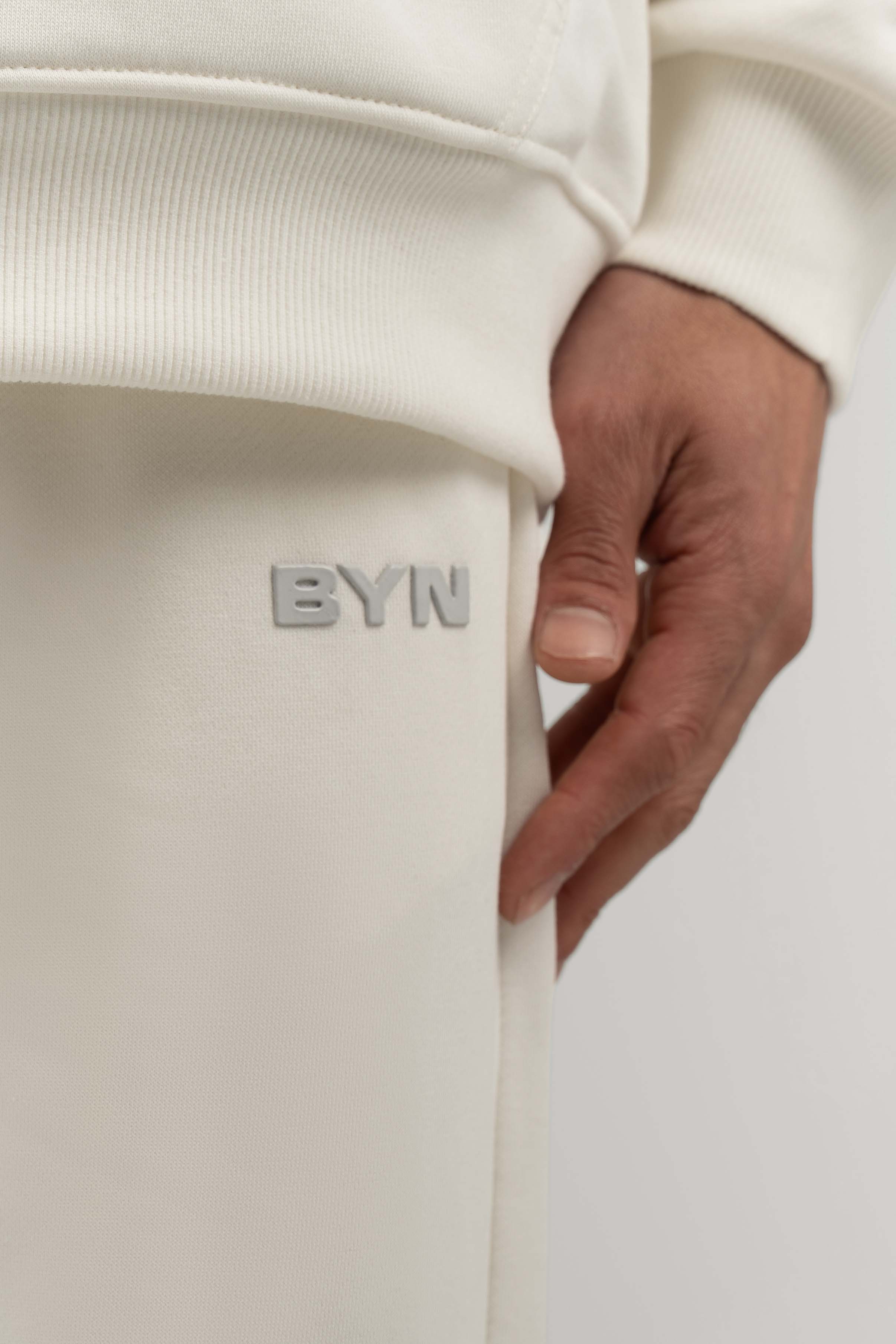 White BYN Core Sweatpants