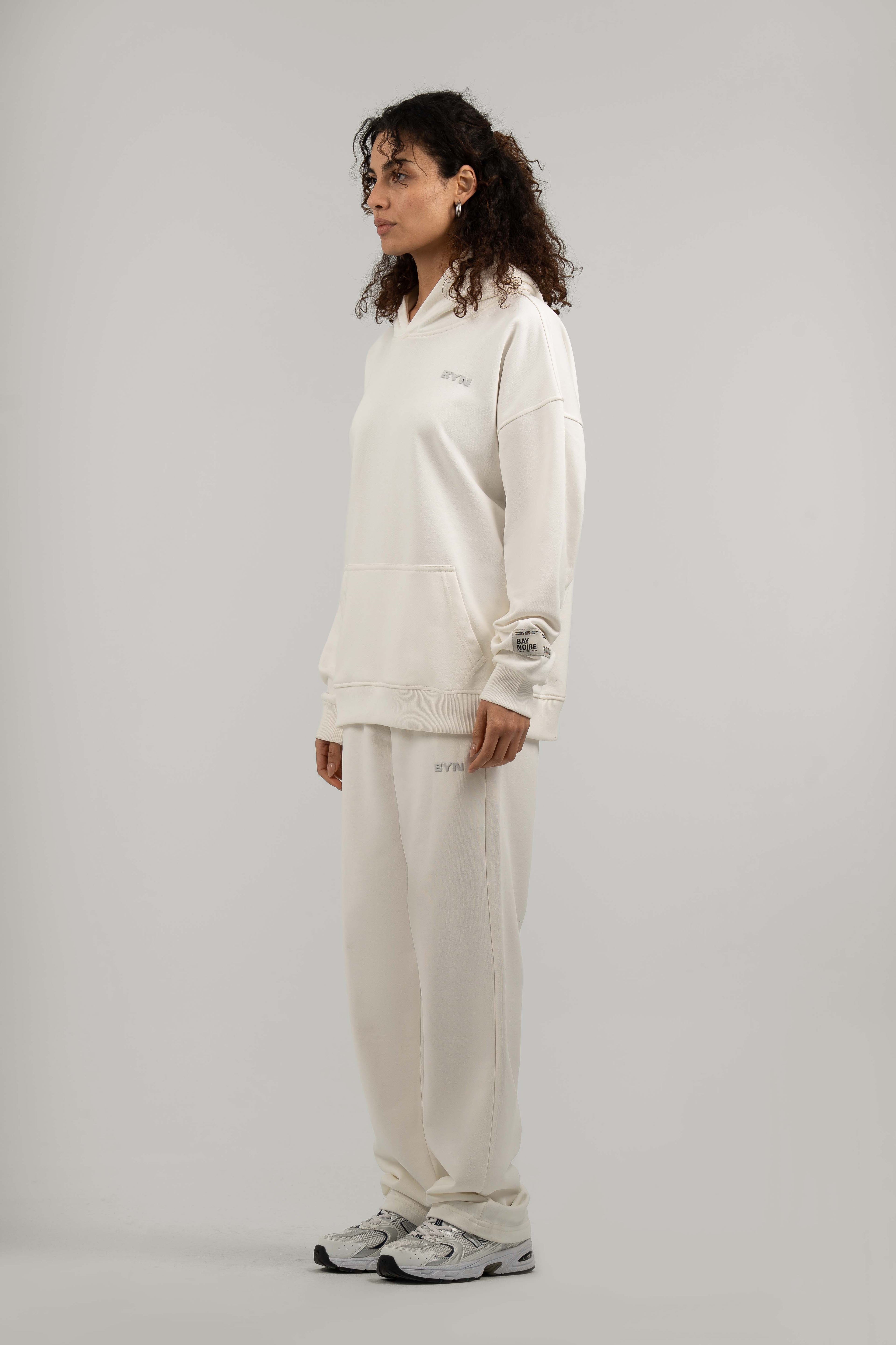 White BYN Core Hoodie