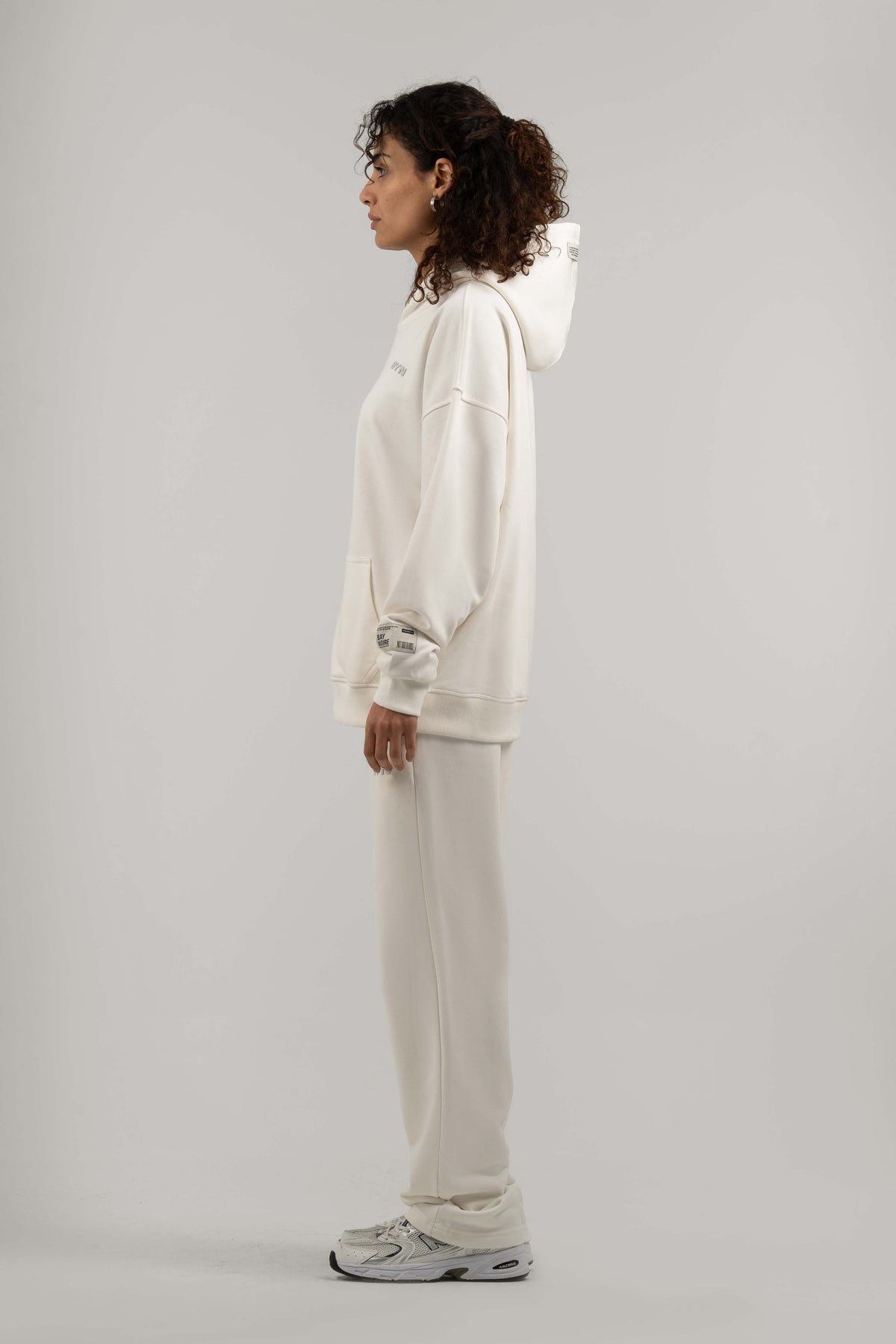 White BYN Core Hoodie