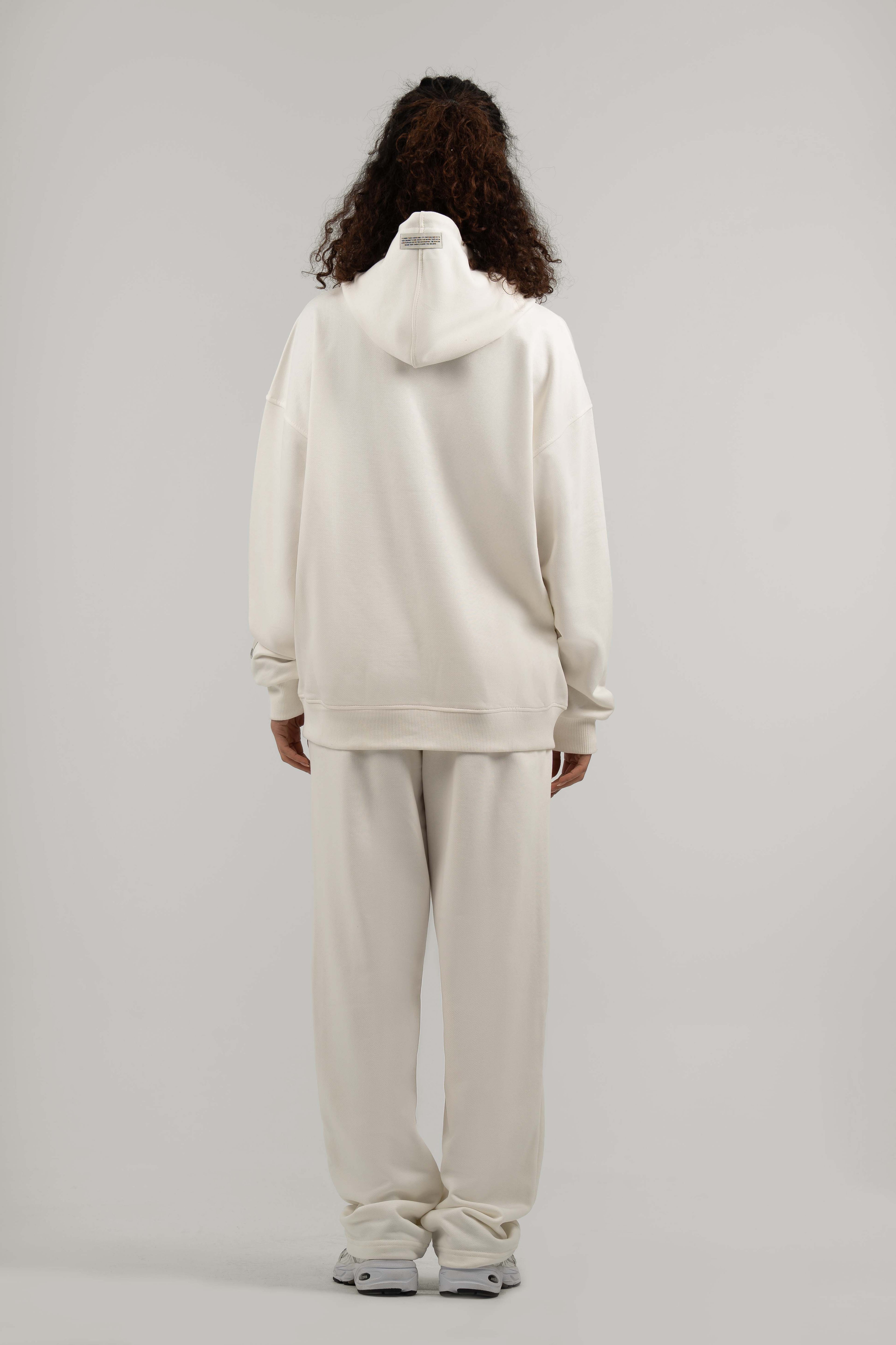 White BYN Core Hoodie