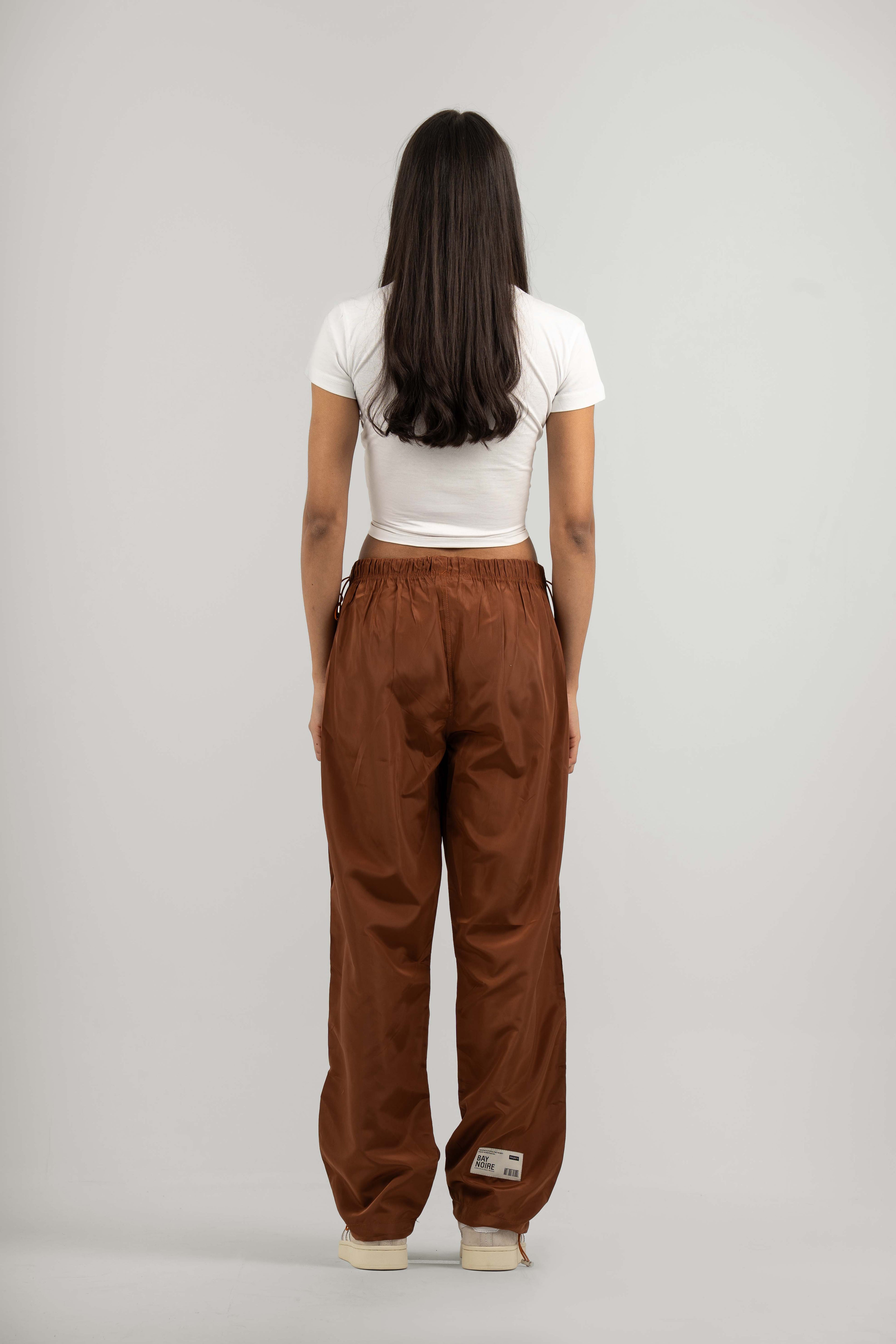 Brown Parachute Pants V2