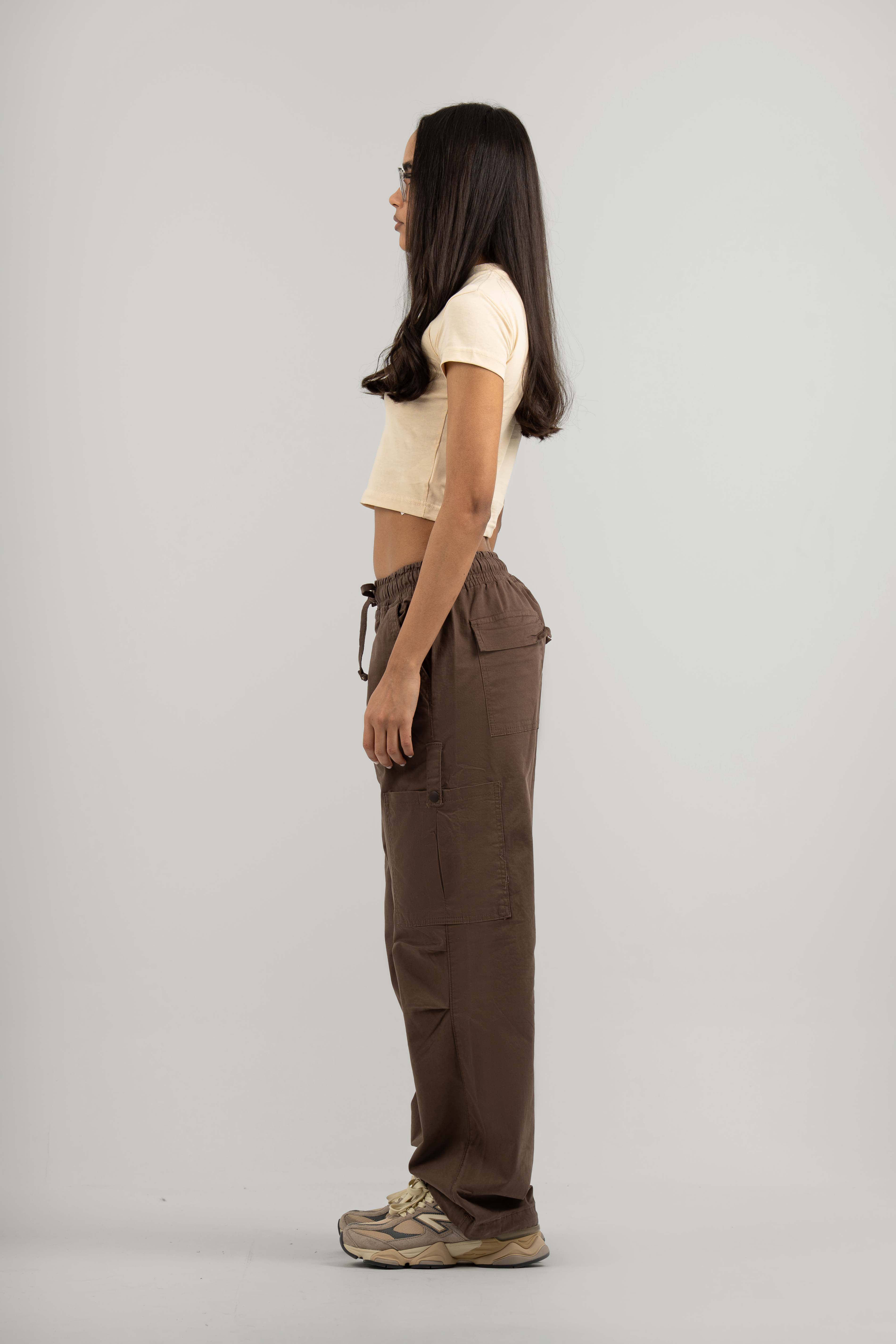 Brown Core Cargo Pants