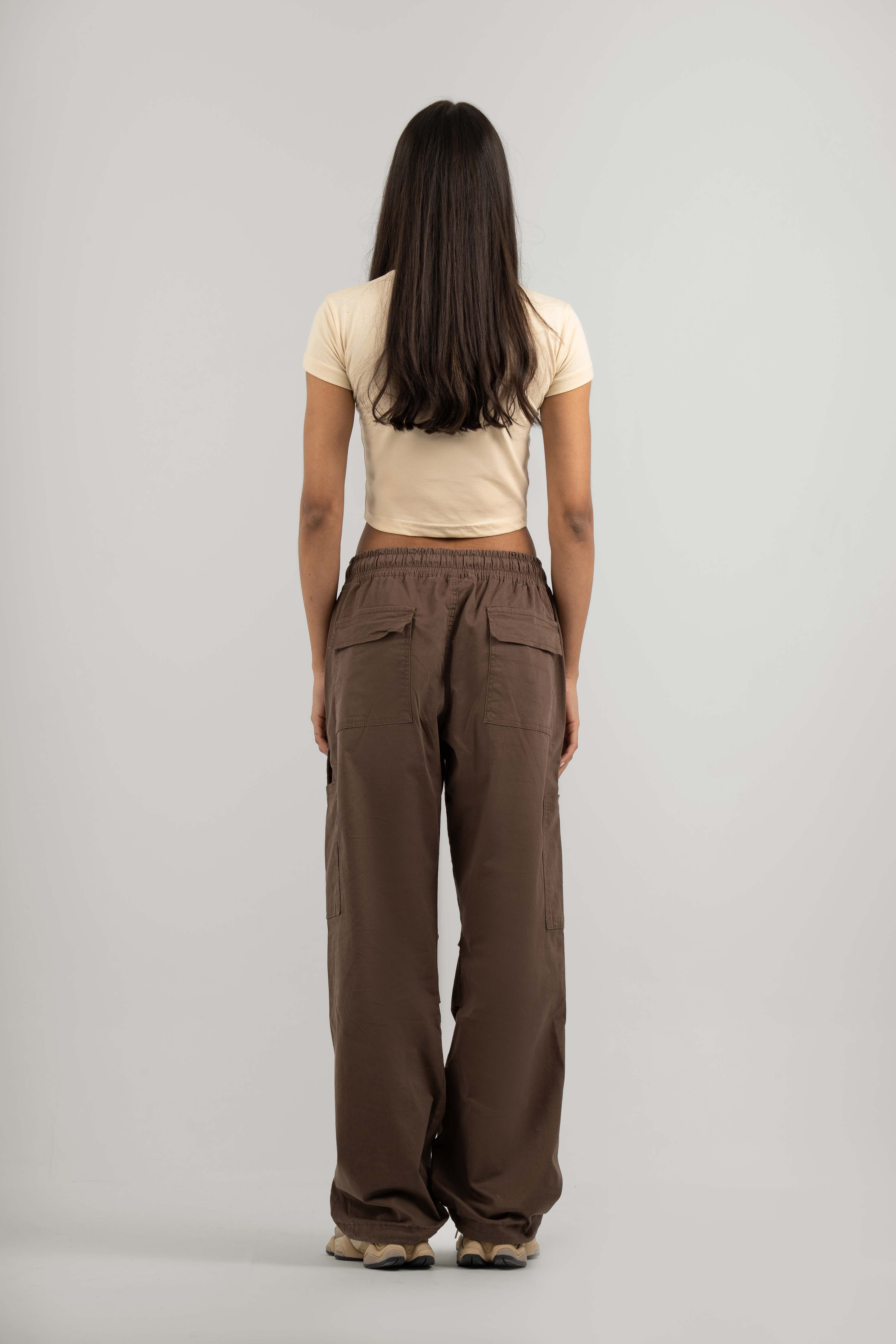 Brown Core Cargo Pants