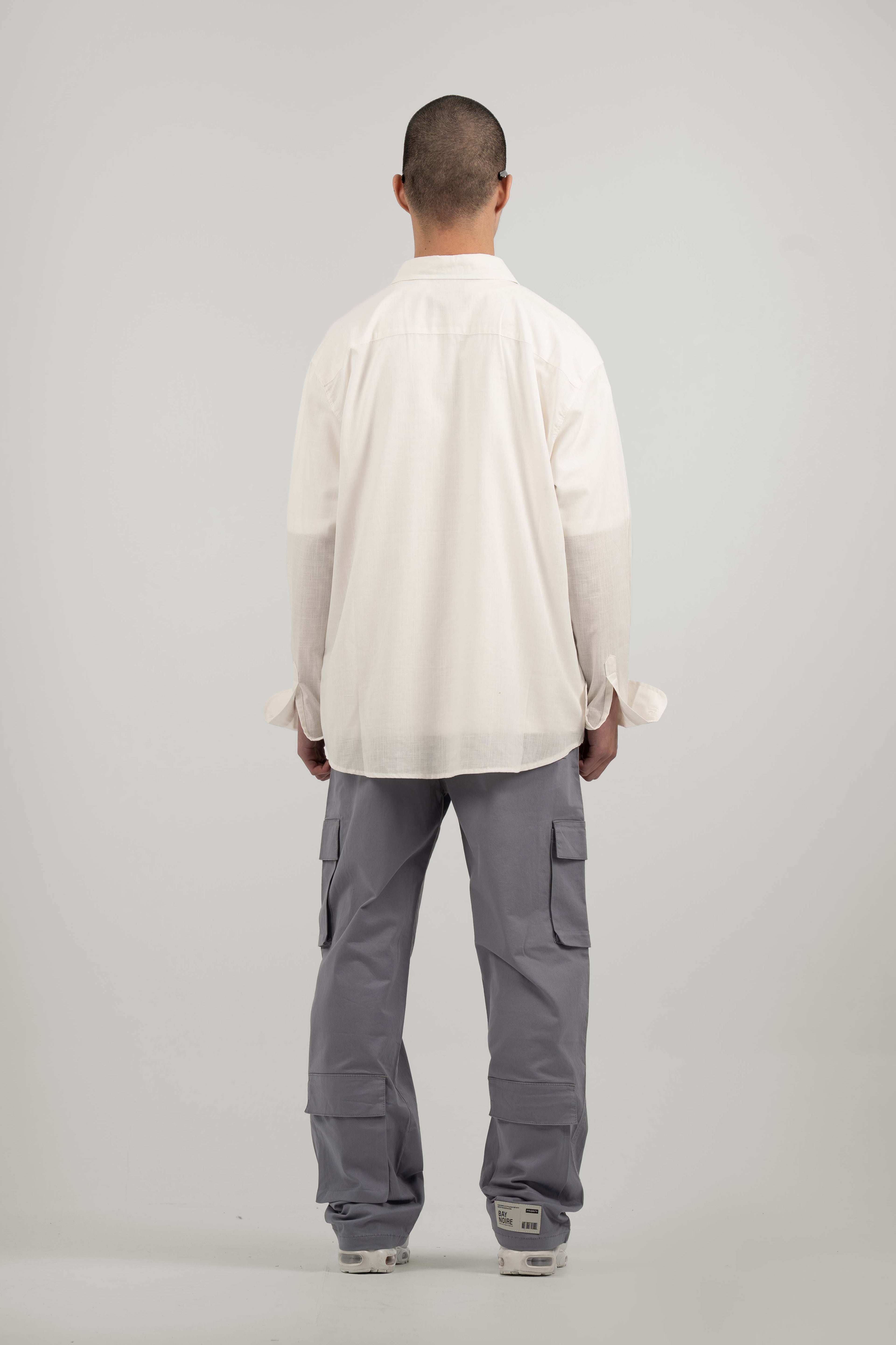 Grey Core Cargo Pants