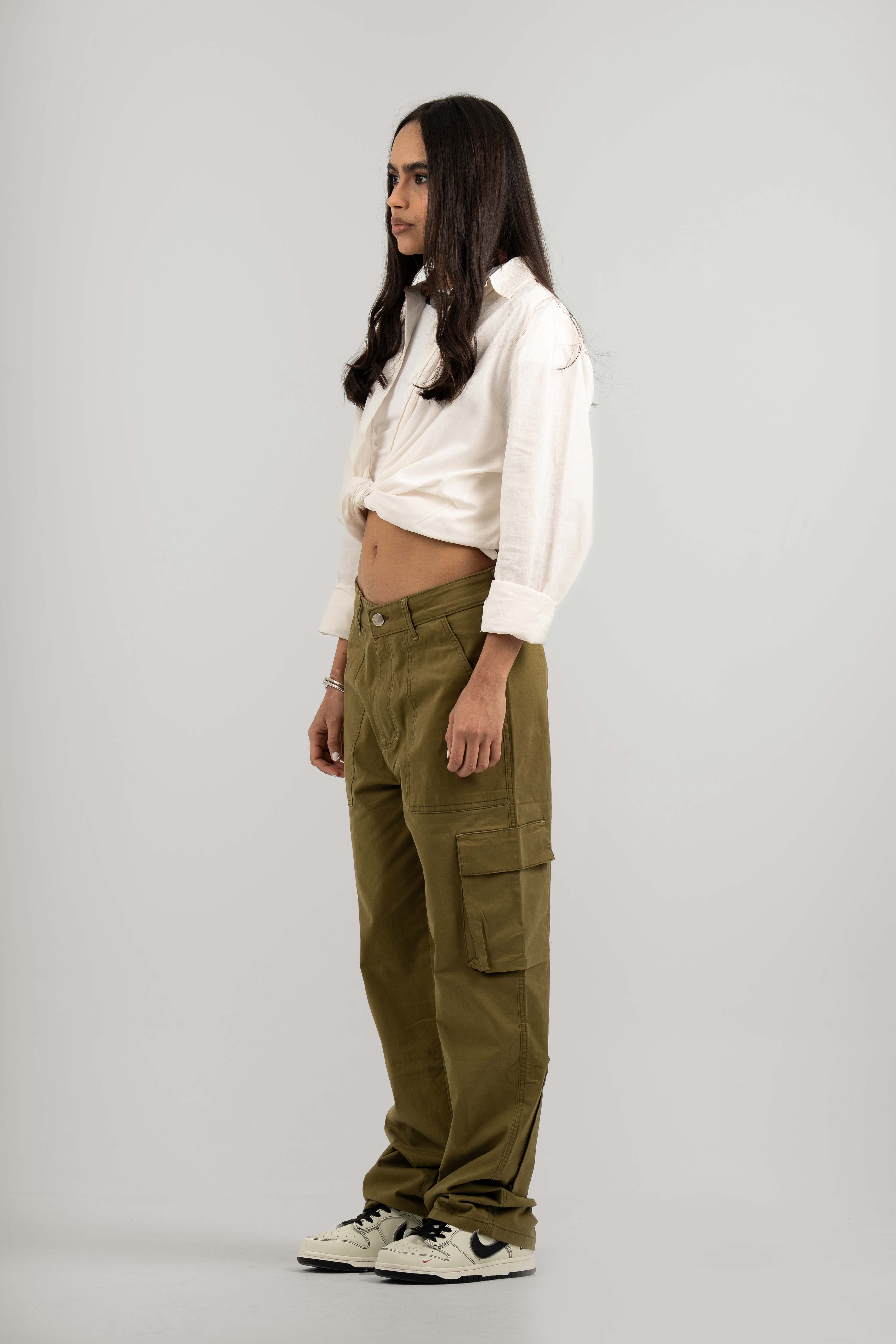 Olive Core Cargo Pants