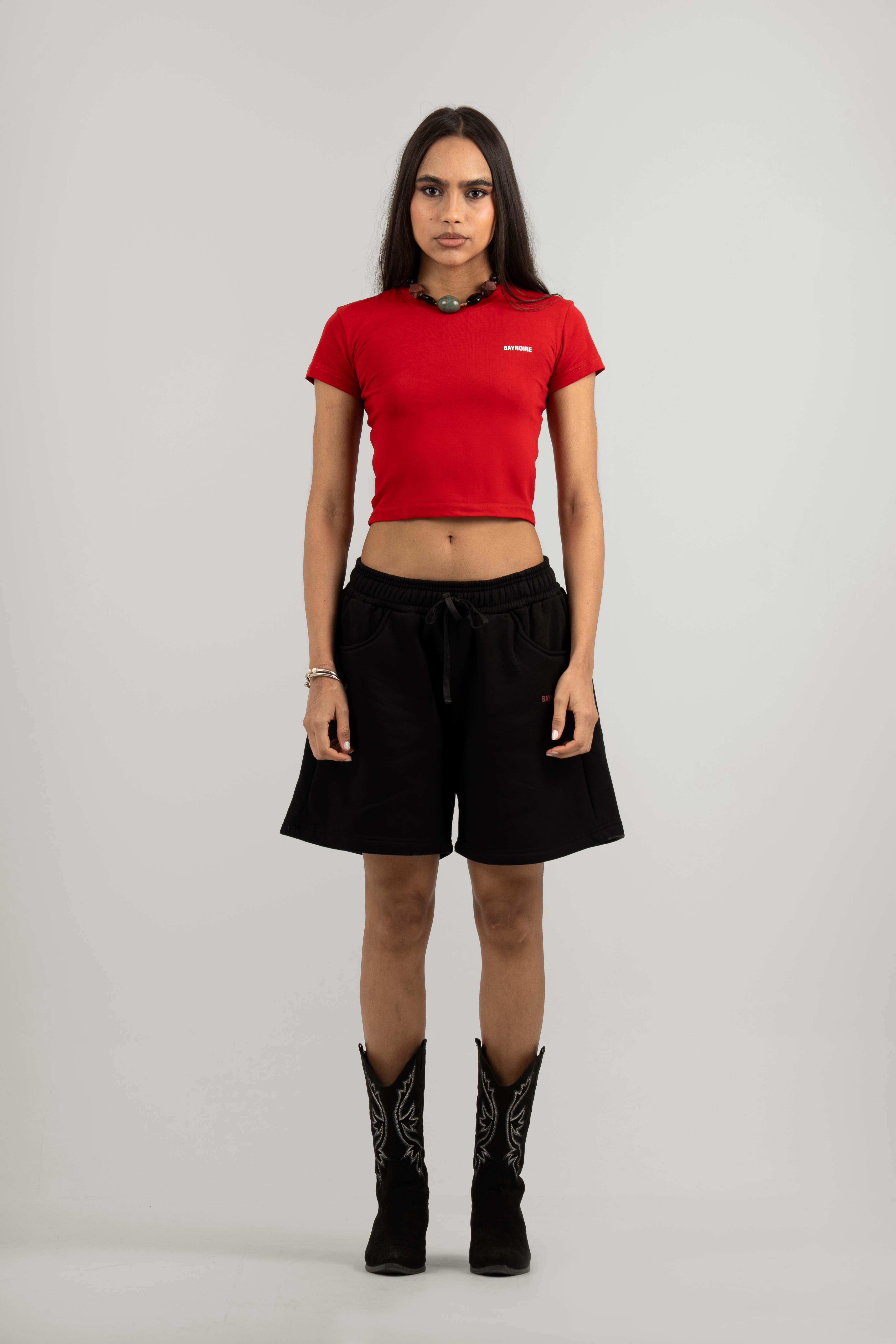 Black Logo PL Sweatshorts