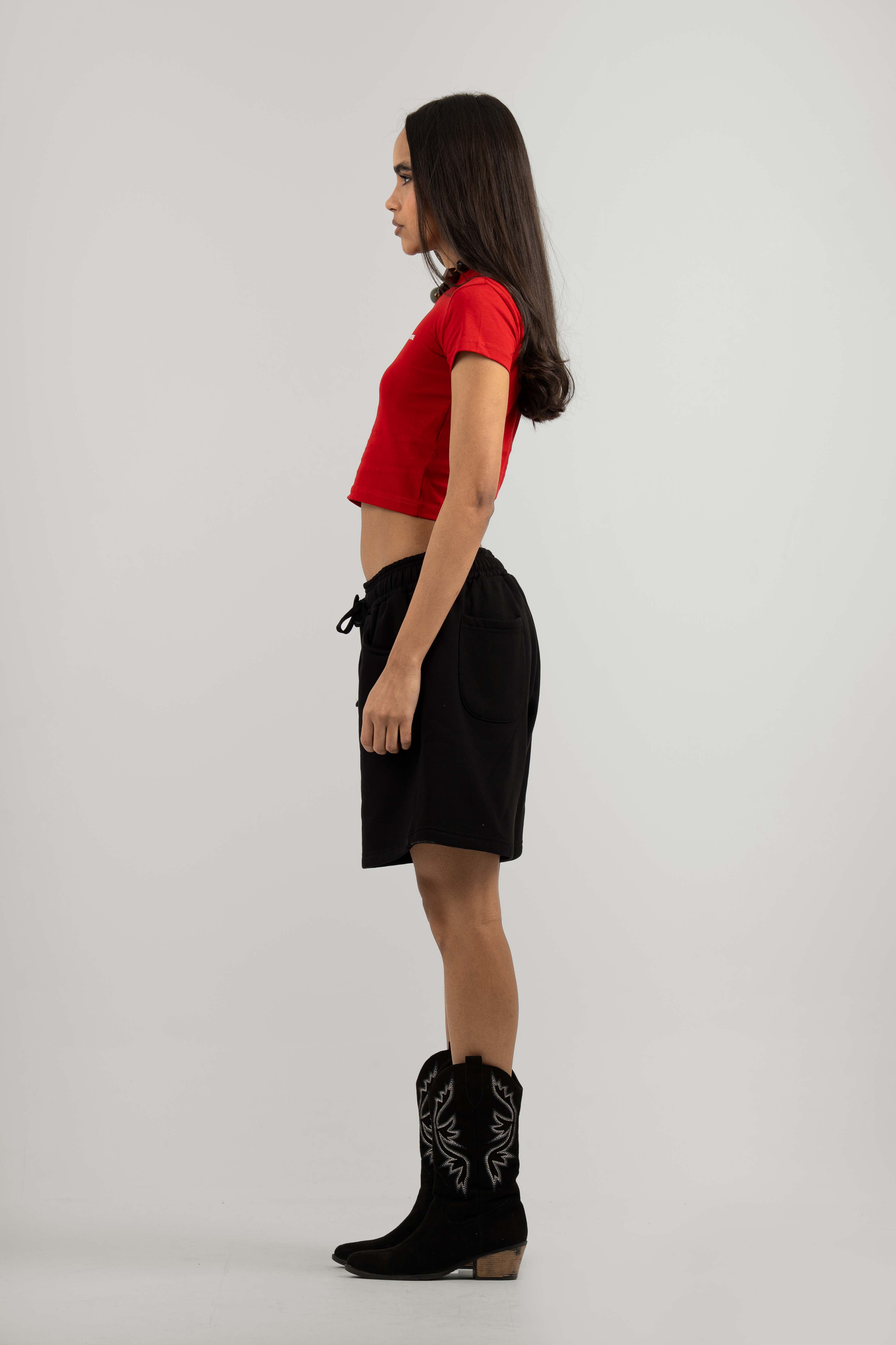 Black Logo PL Sweatshorts