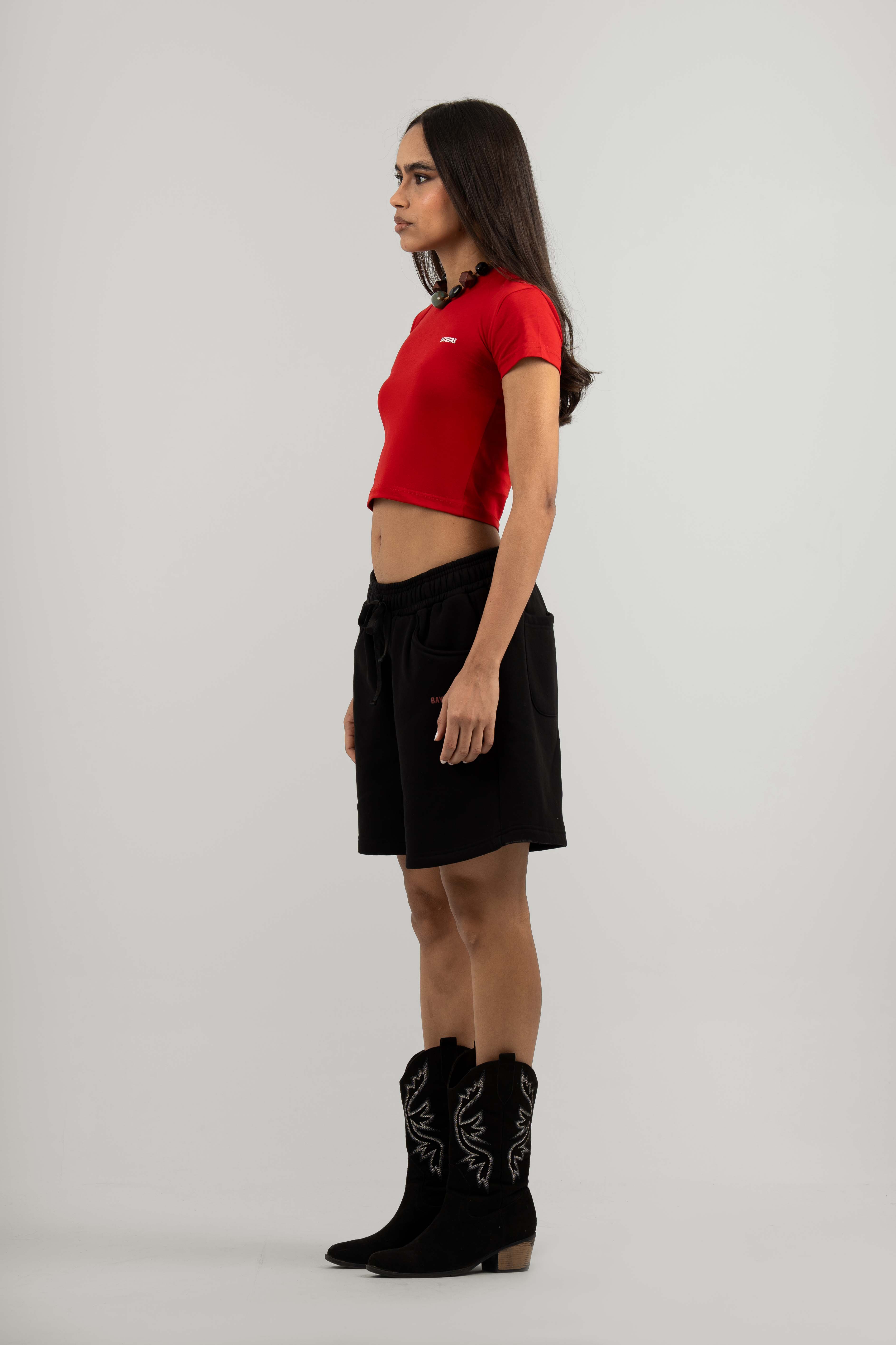 Black Logo PL Sweatshorts