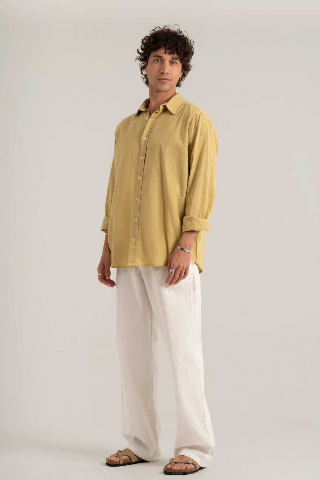 Pistachio C-Linen Shirt