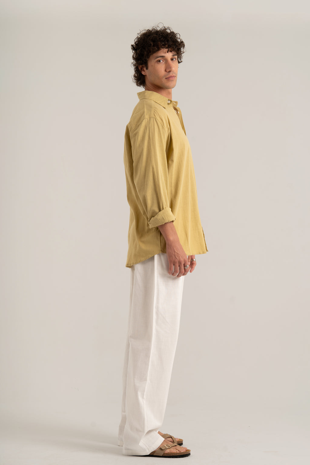 Pistachio C-Linen Shirt