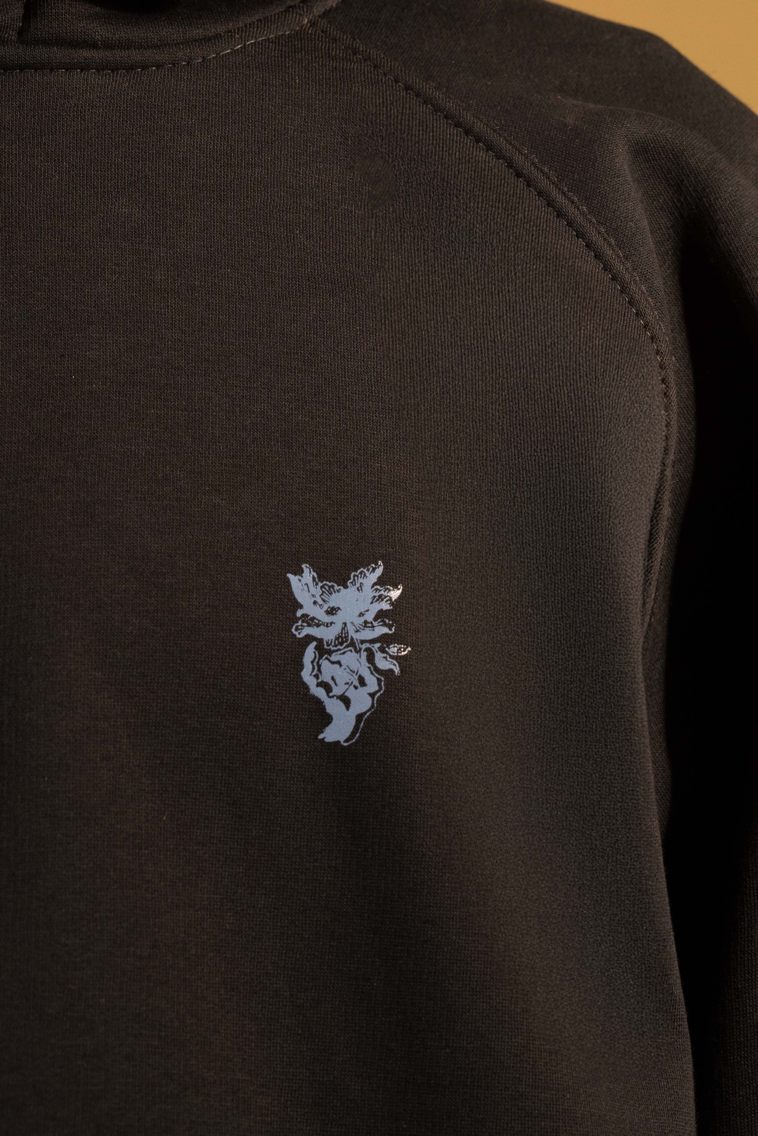 Navy Dinosaurie 02 Oversized Hoodie