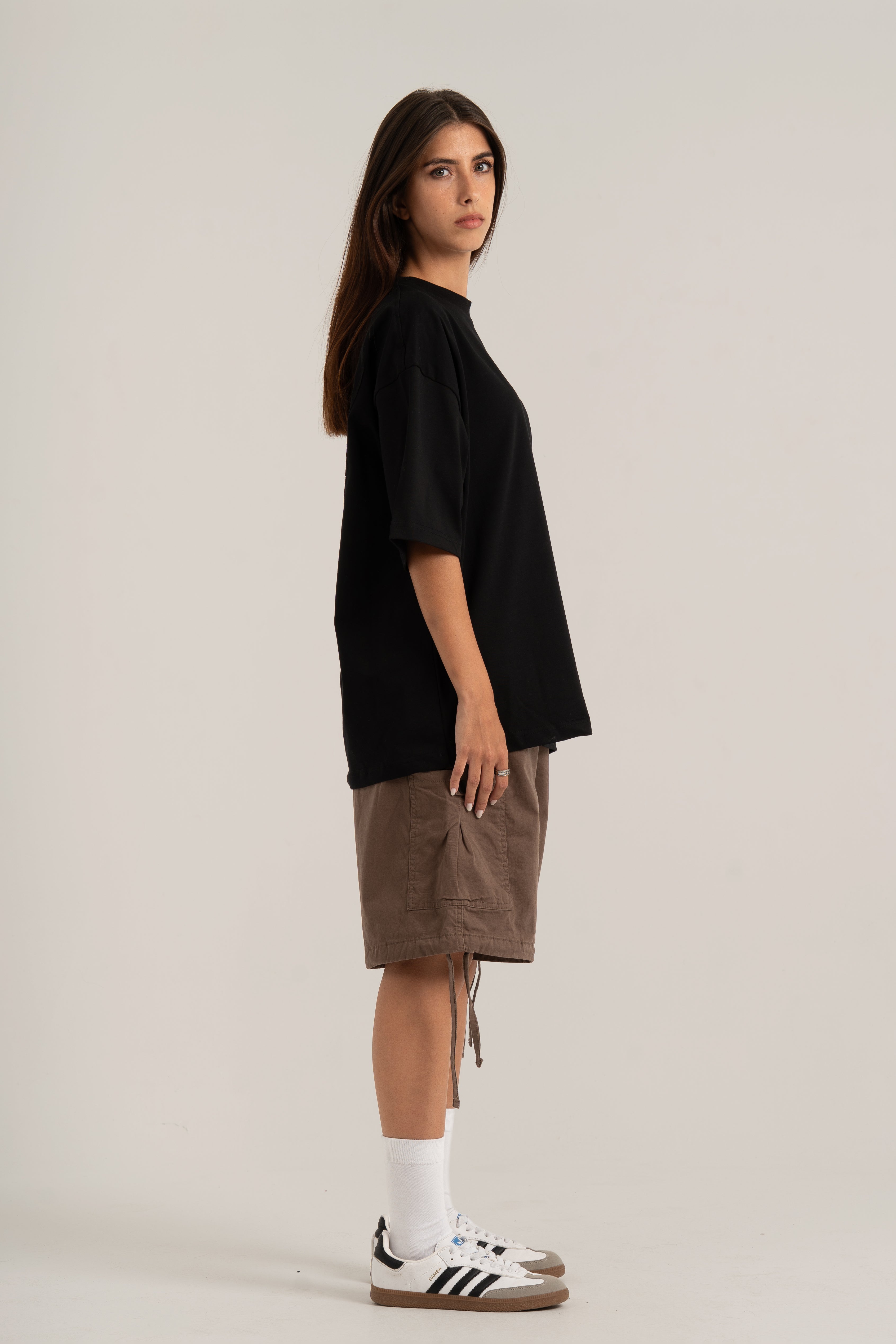 Black Varsity BYN Oversized T-shirt