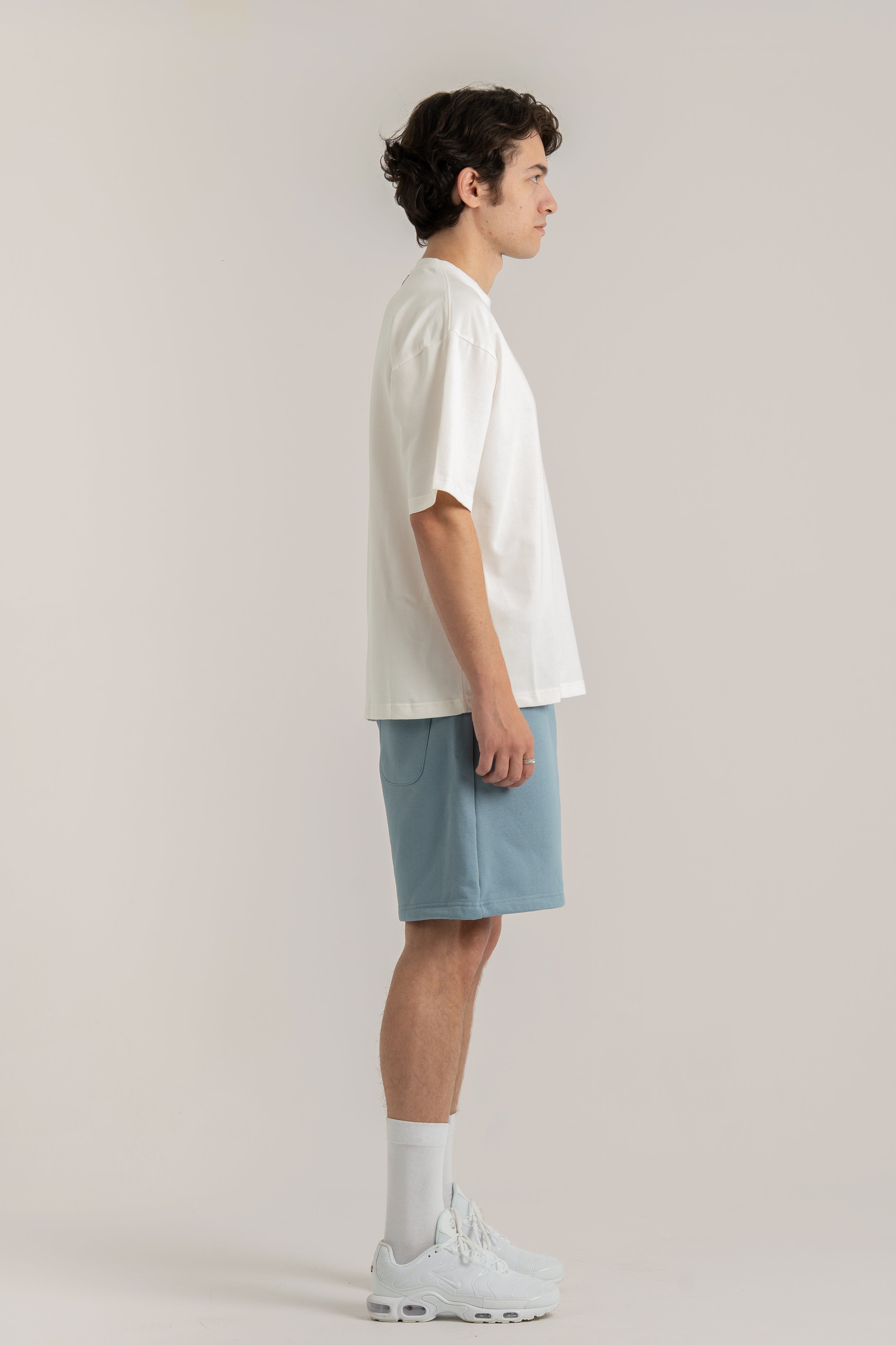 Baby Blue Logo PL Sweatshorts