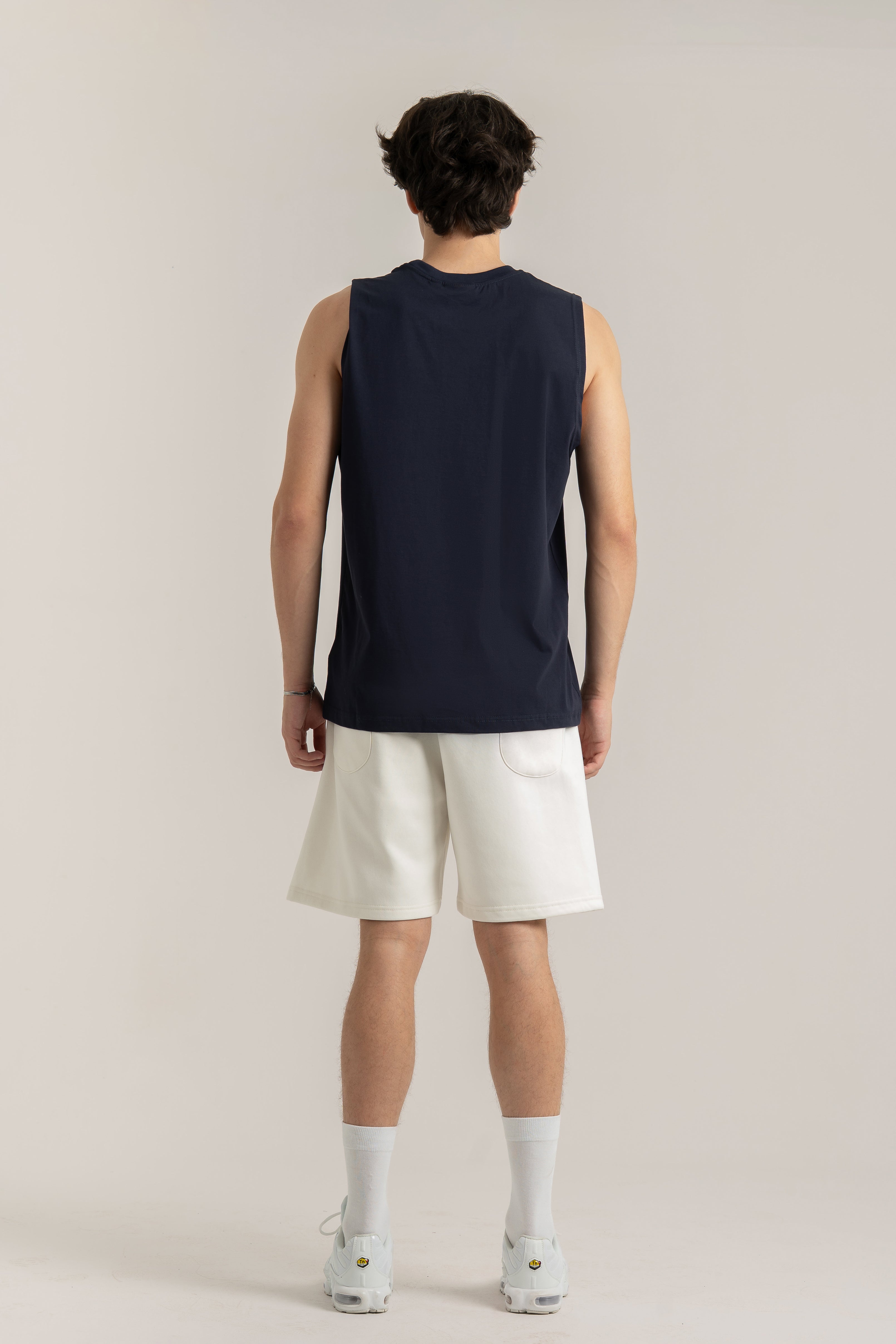 Navy Logo II PL Sleeveless T-shirt