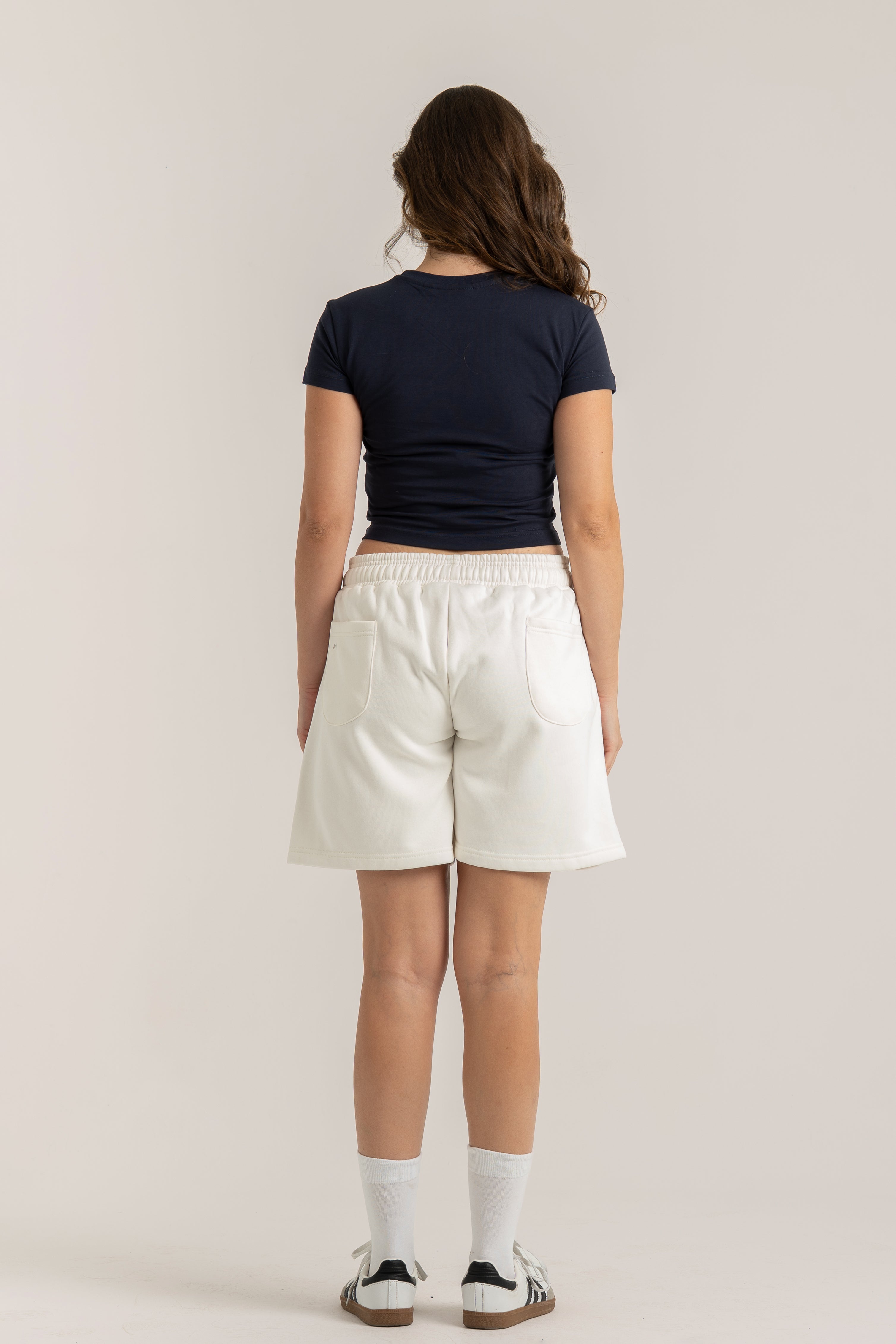 Navy Logo PL Baby Tee