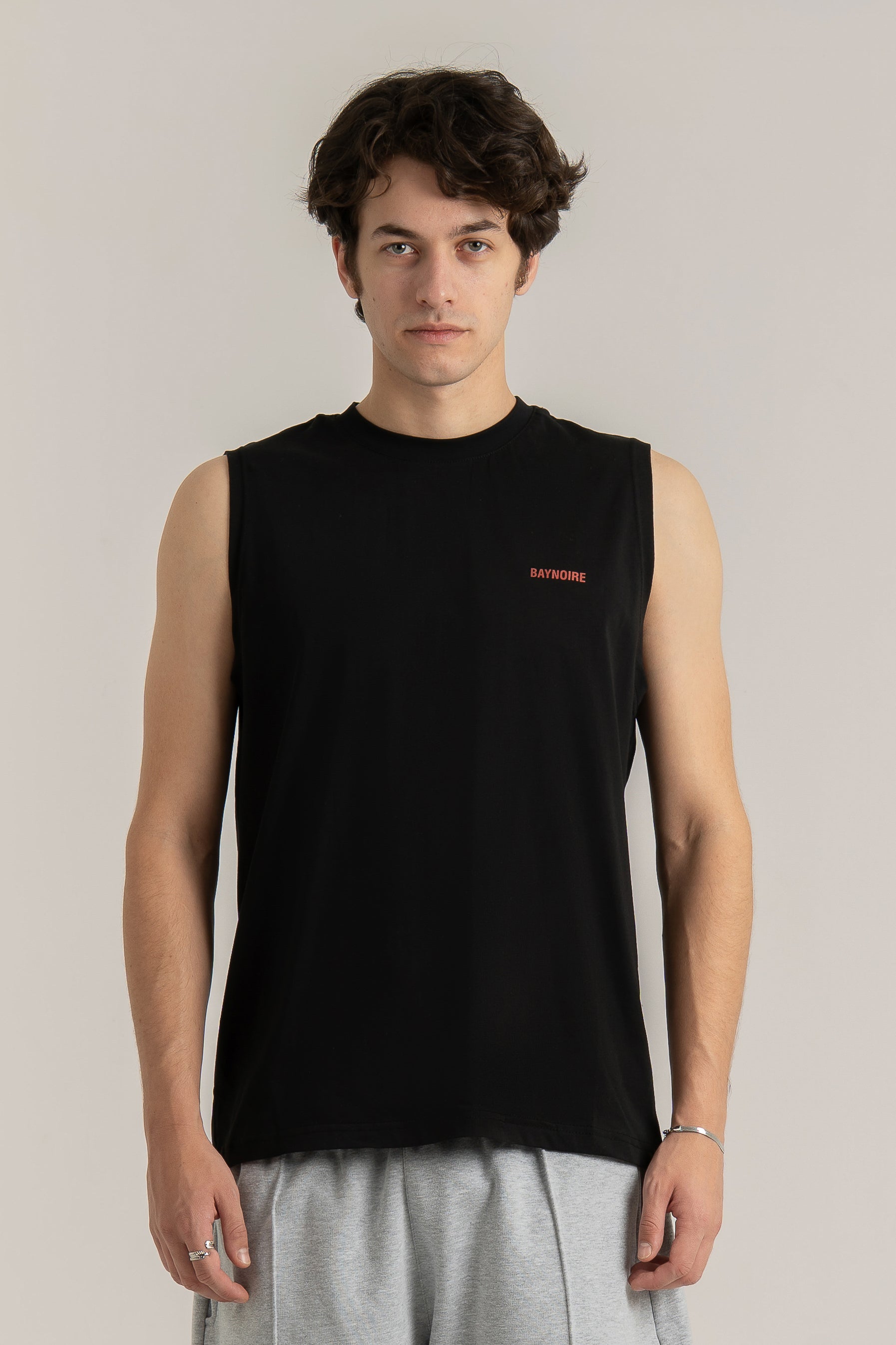 Black Logo II PL Sleeveless T-shirt