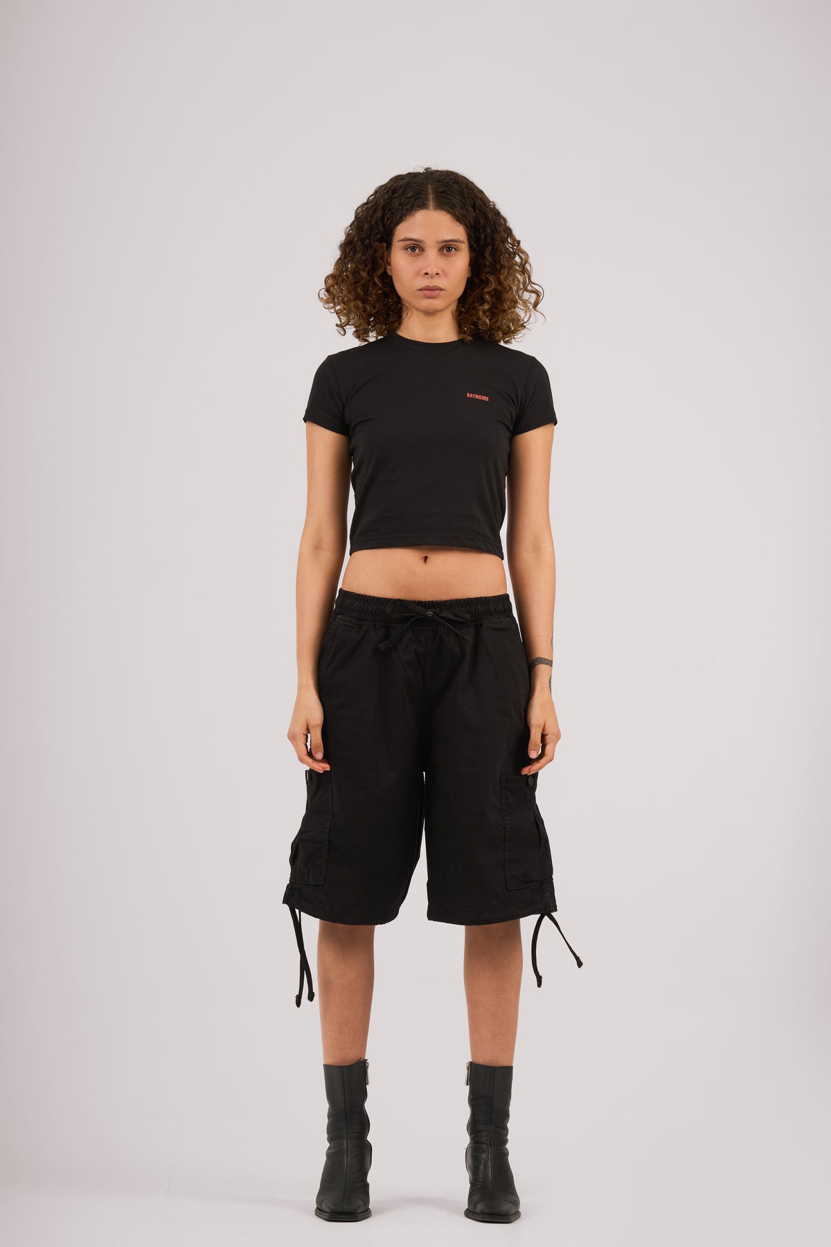 Black Logo PL Baby Tee
