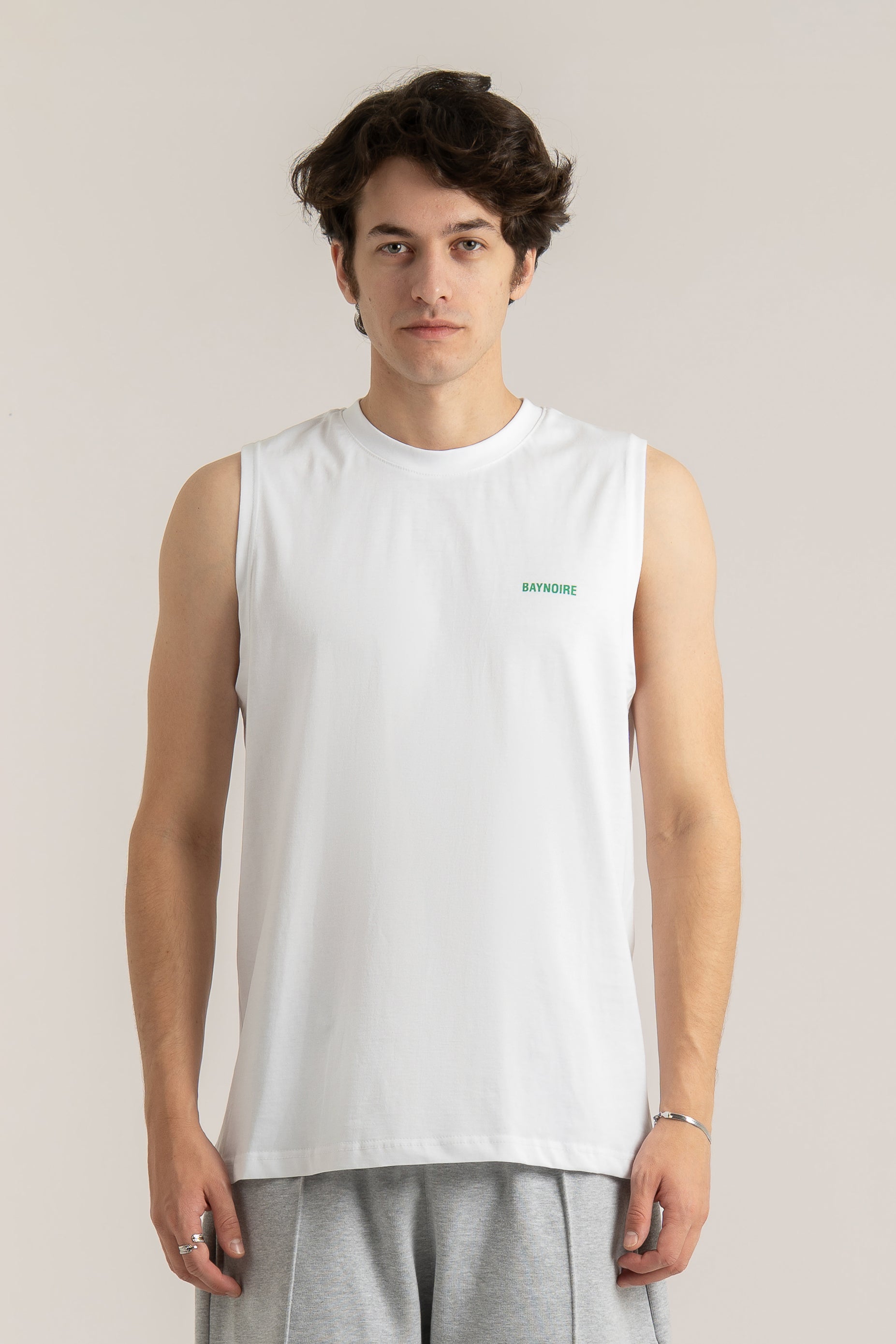 White Logo II PL Sleeveless T-shirt