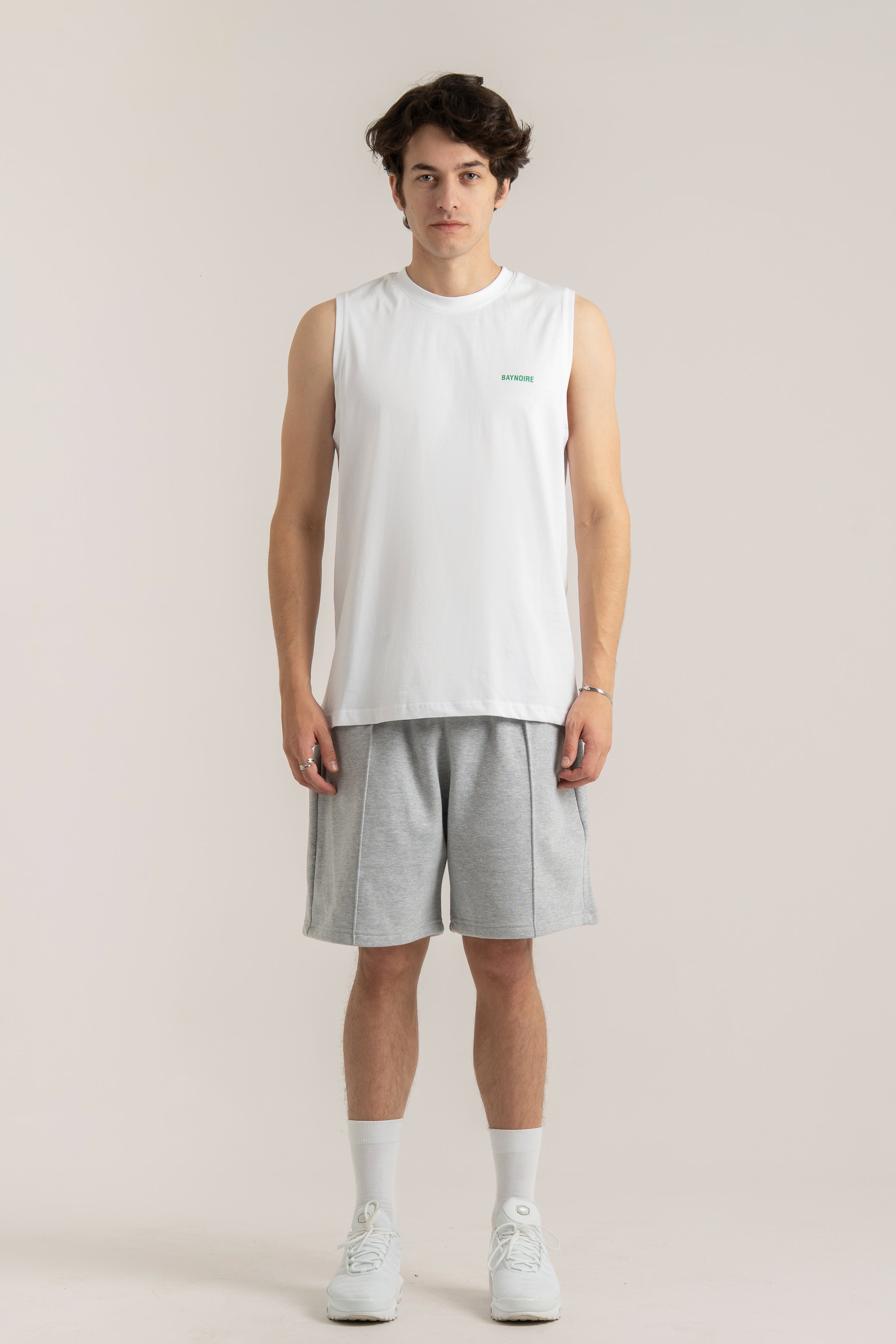 White Logo II PL Sleeveless T-shirt