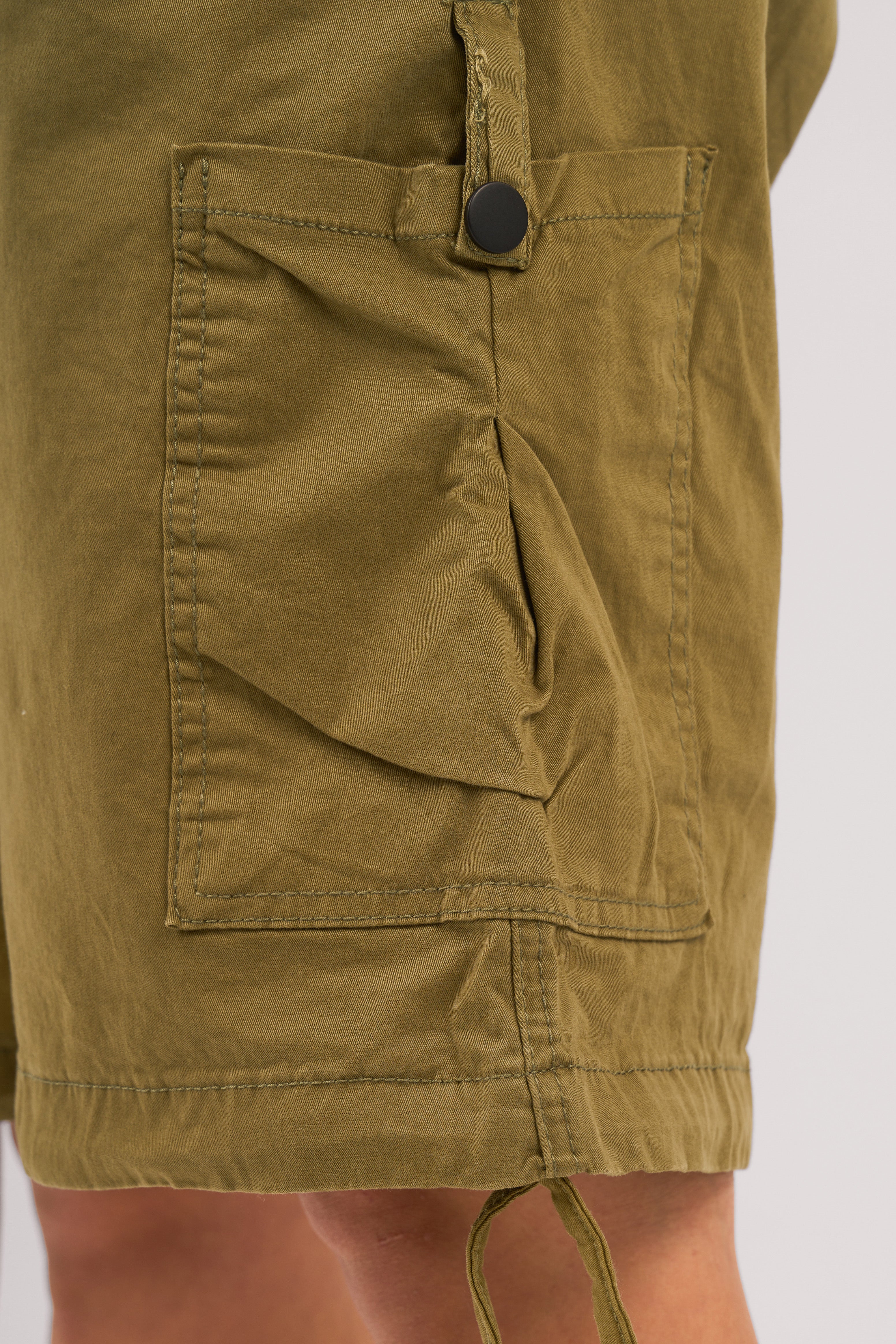 Olive Cargo Shorts
