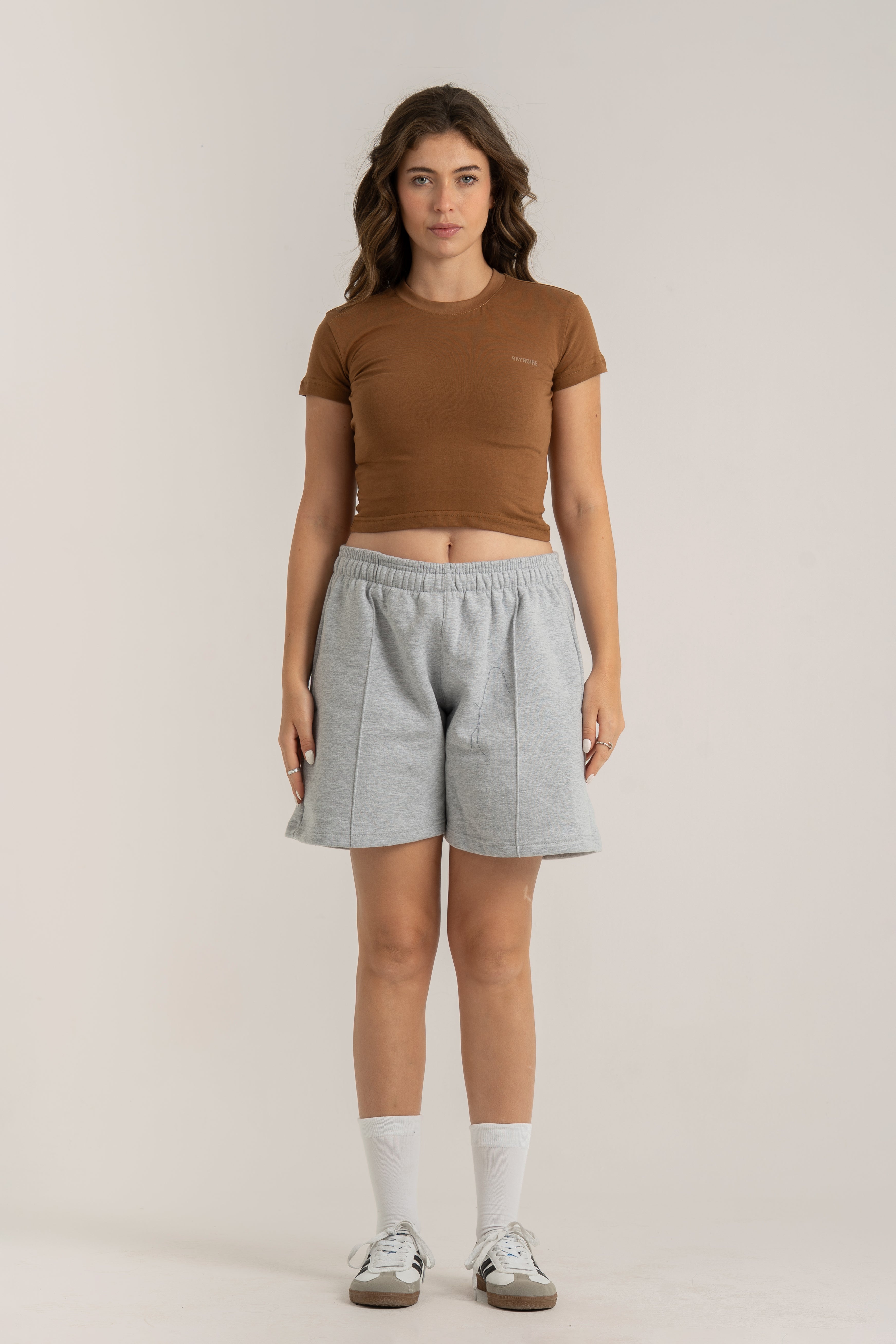 Brown Logo PL Baby Tee