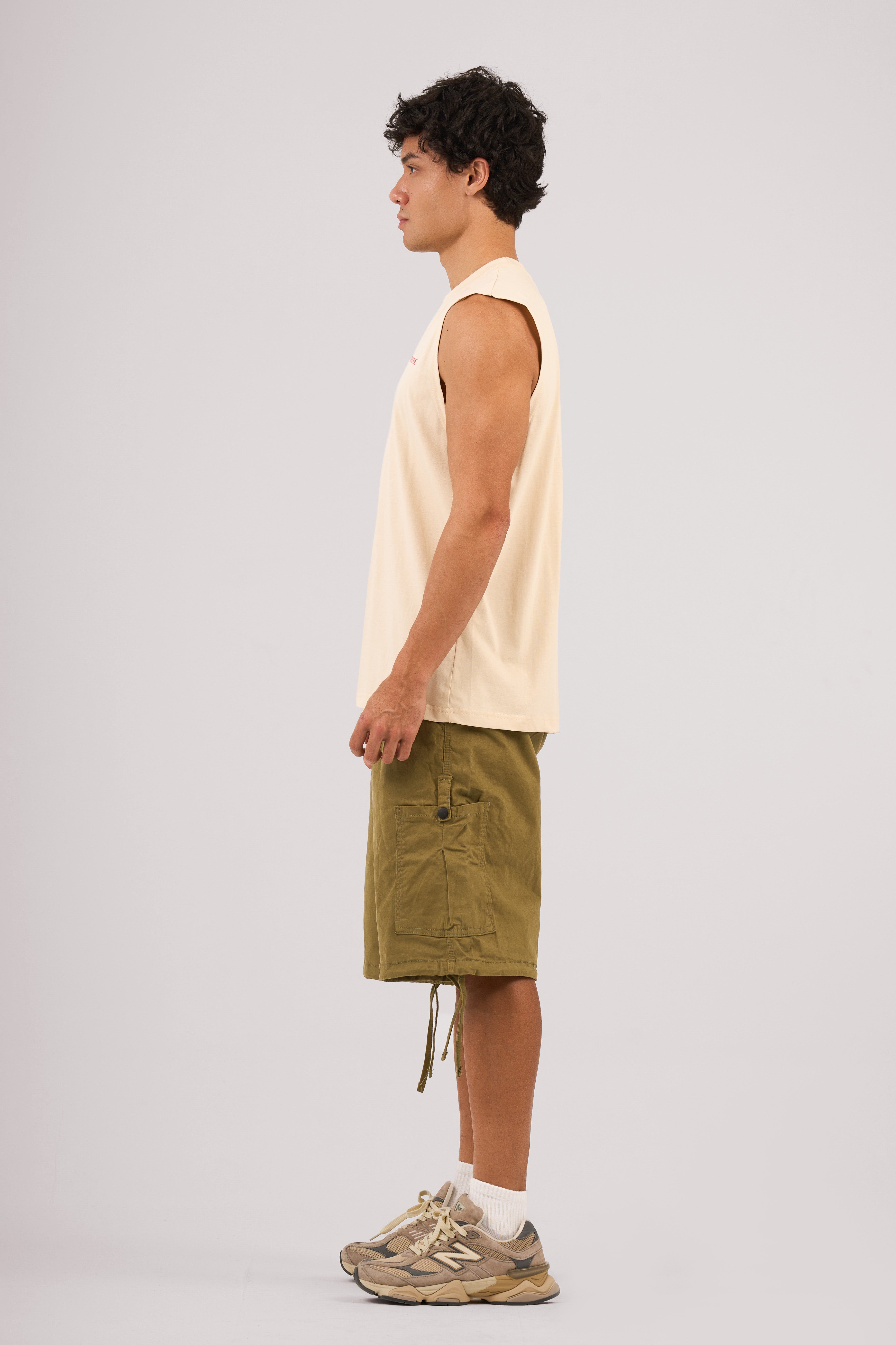 Cream Logo II PL Sleeveless T-shirt