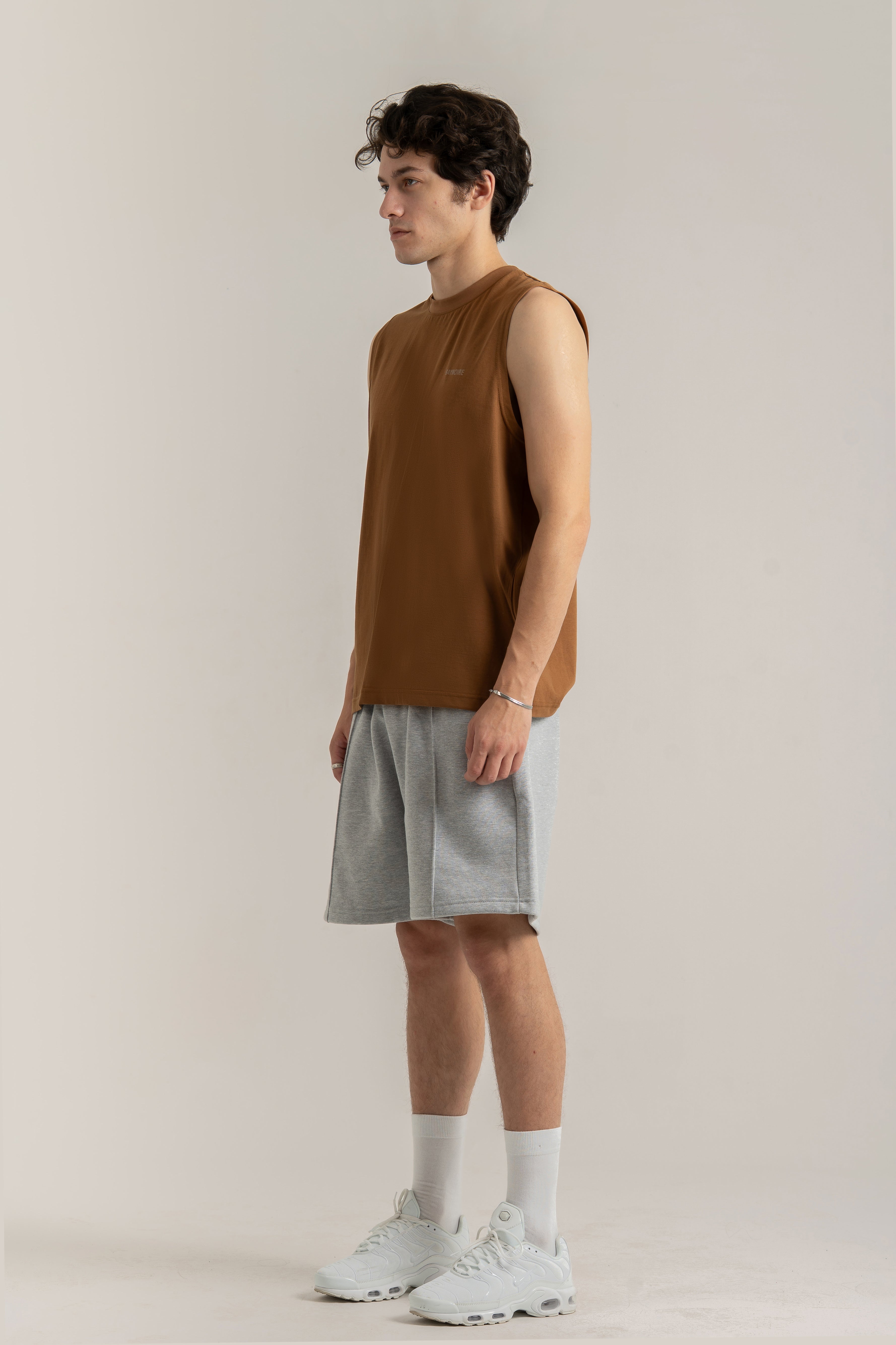Brown Logo II PL Sleeveless T-shirt