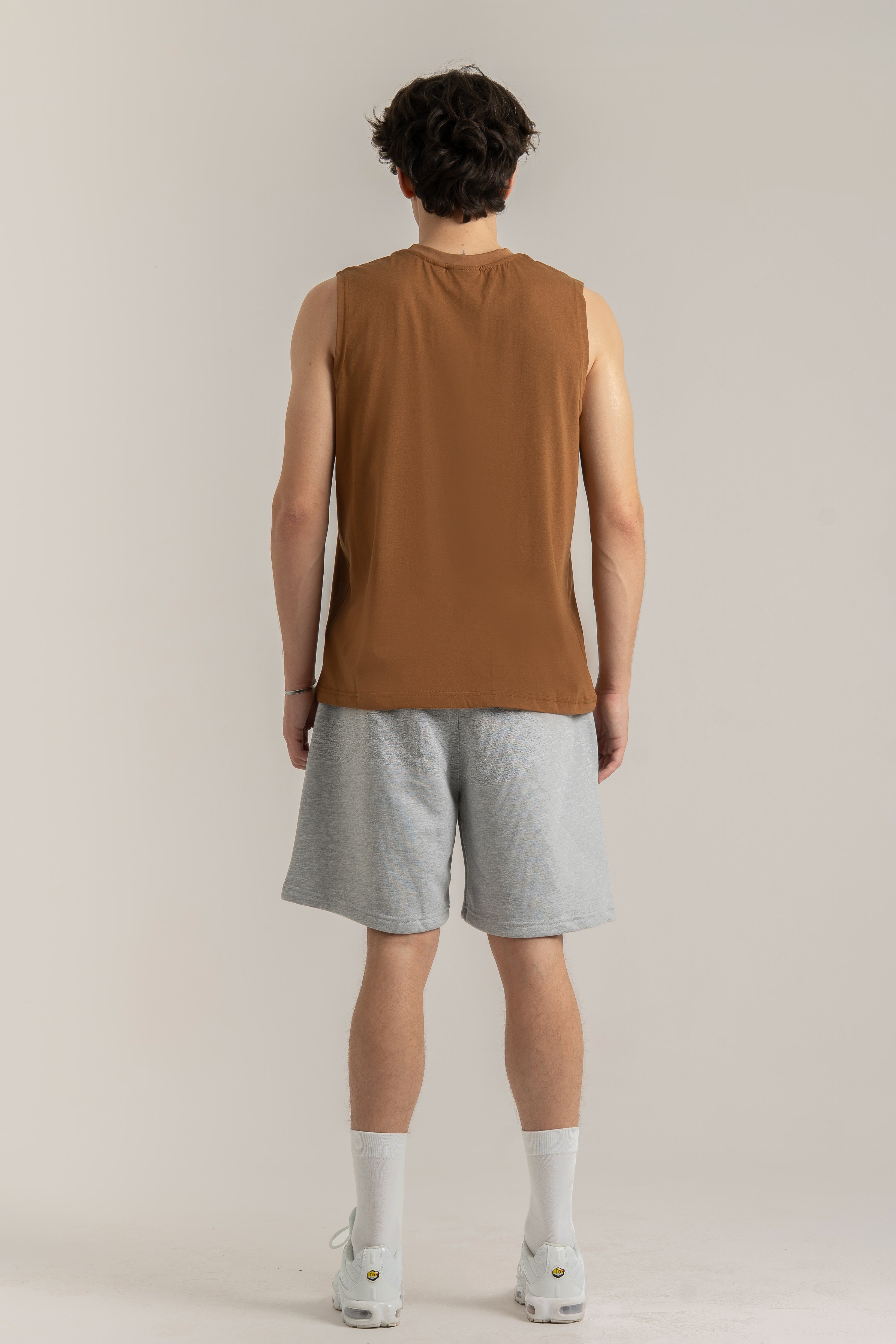 Brown Logo II PL Sleeveless T-shirt