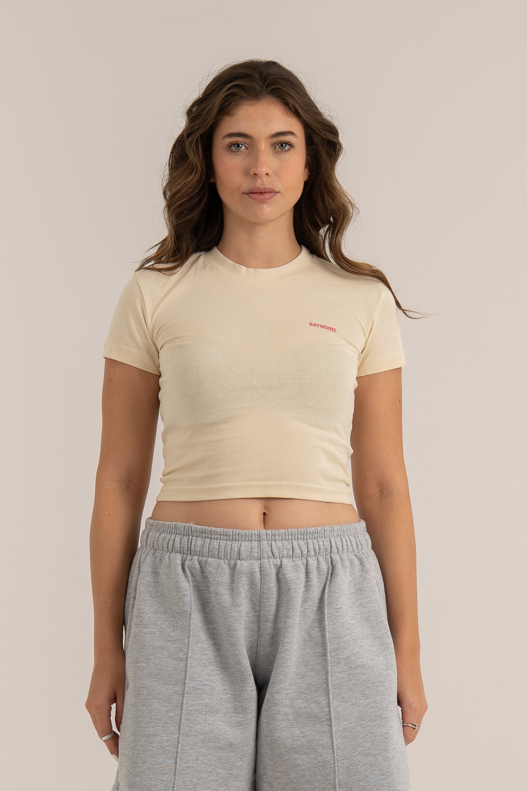 Cream Logo PL Baby Tee