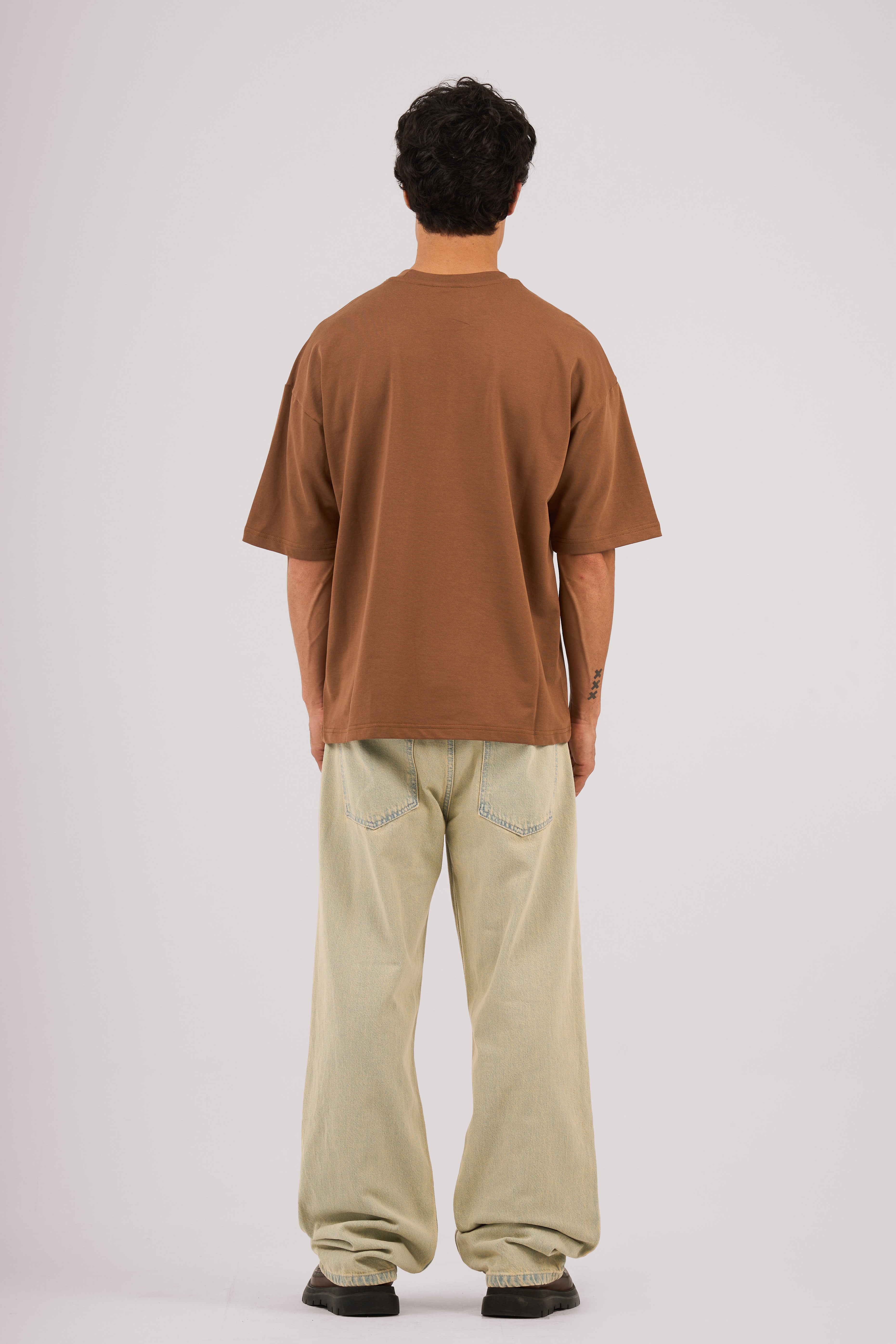 Brown Caprice Club Oversized T-shirt