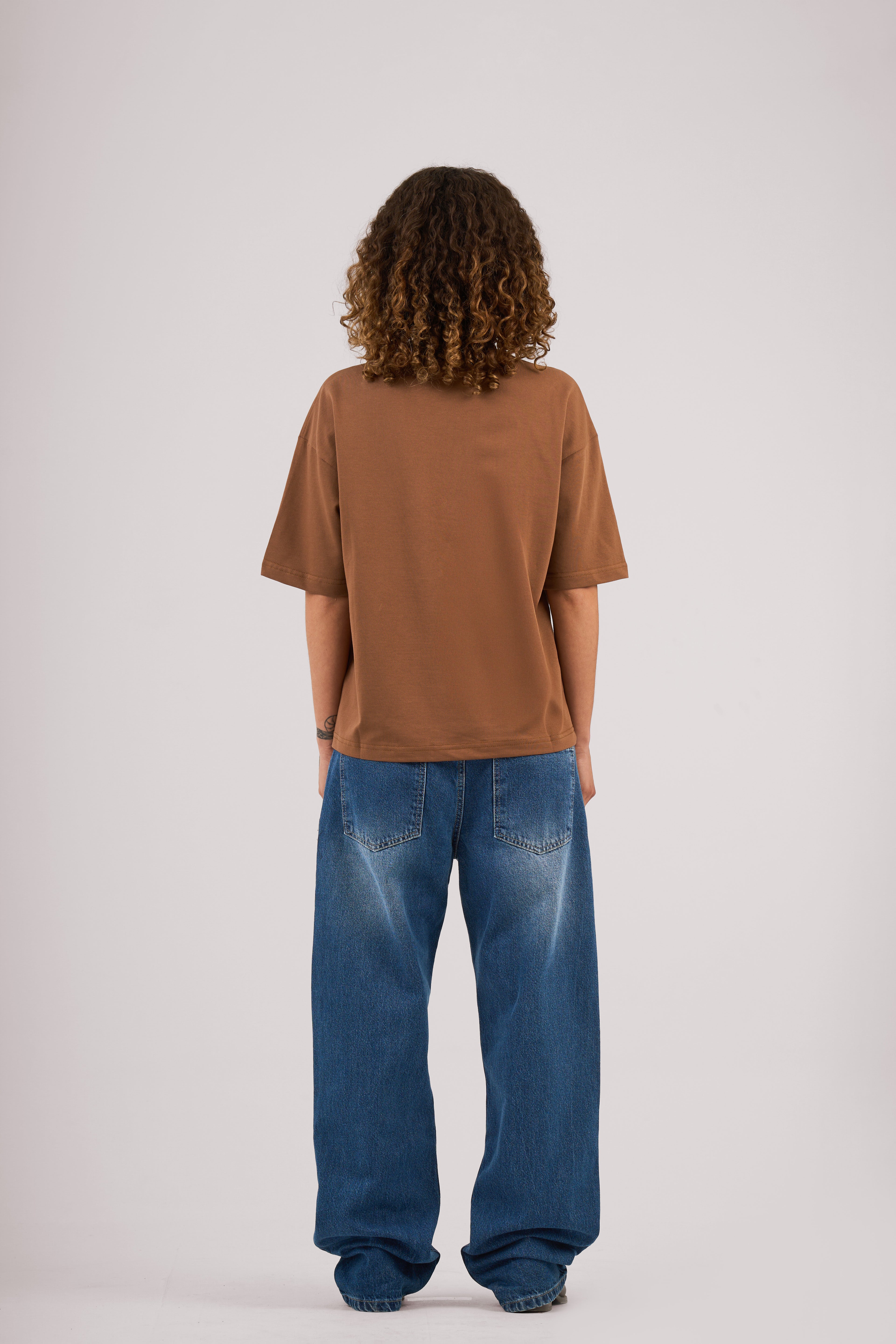 Brown Caprice Club Oversized T-shirt