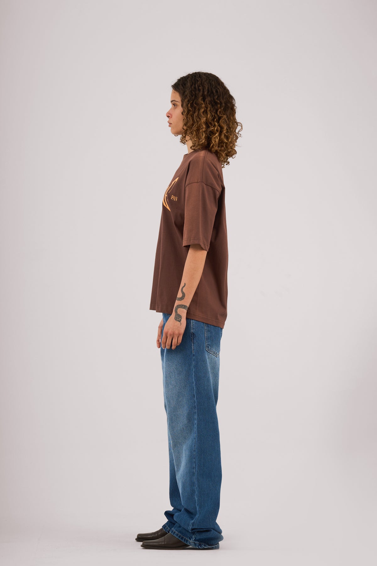 Brown PL X10 Oversized T-shirt
