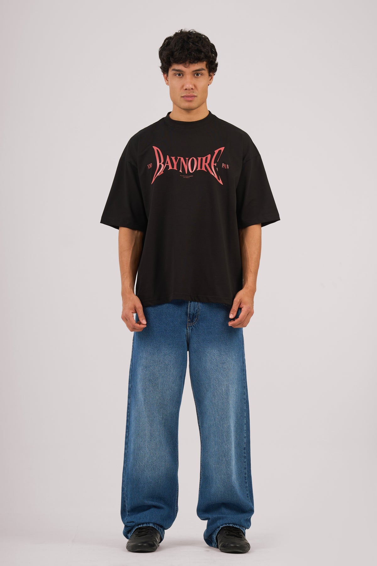 Black PL X10 Oversized T-shirt