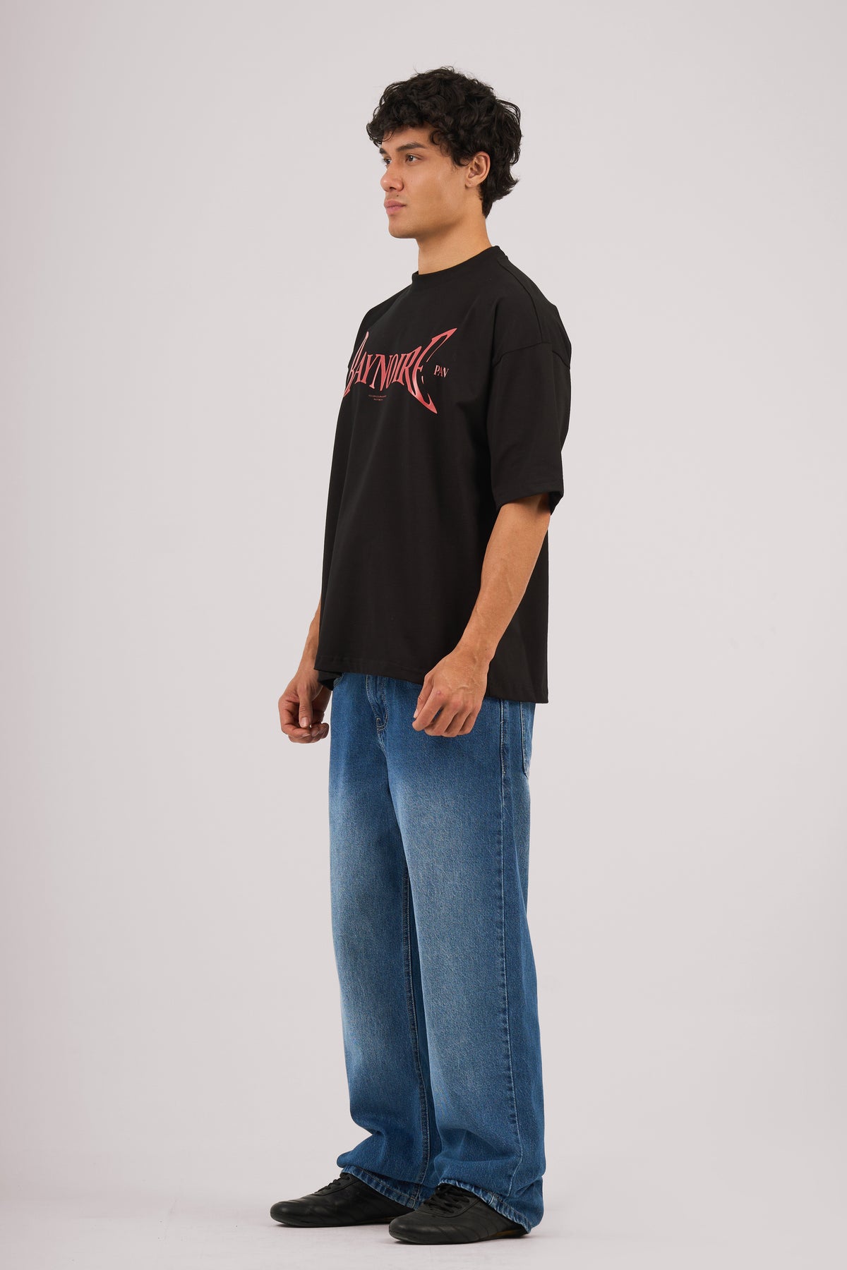 Black PL X10 Oversized T-shirt