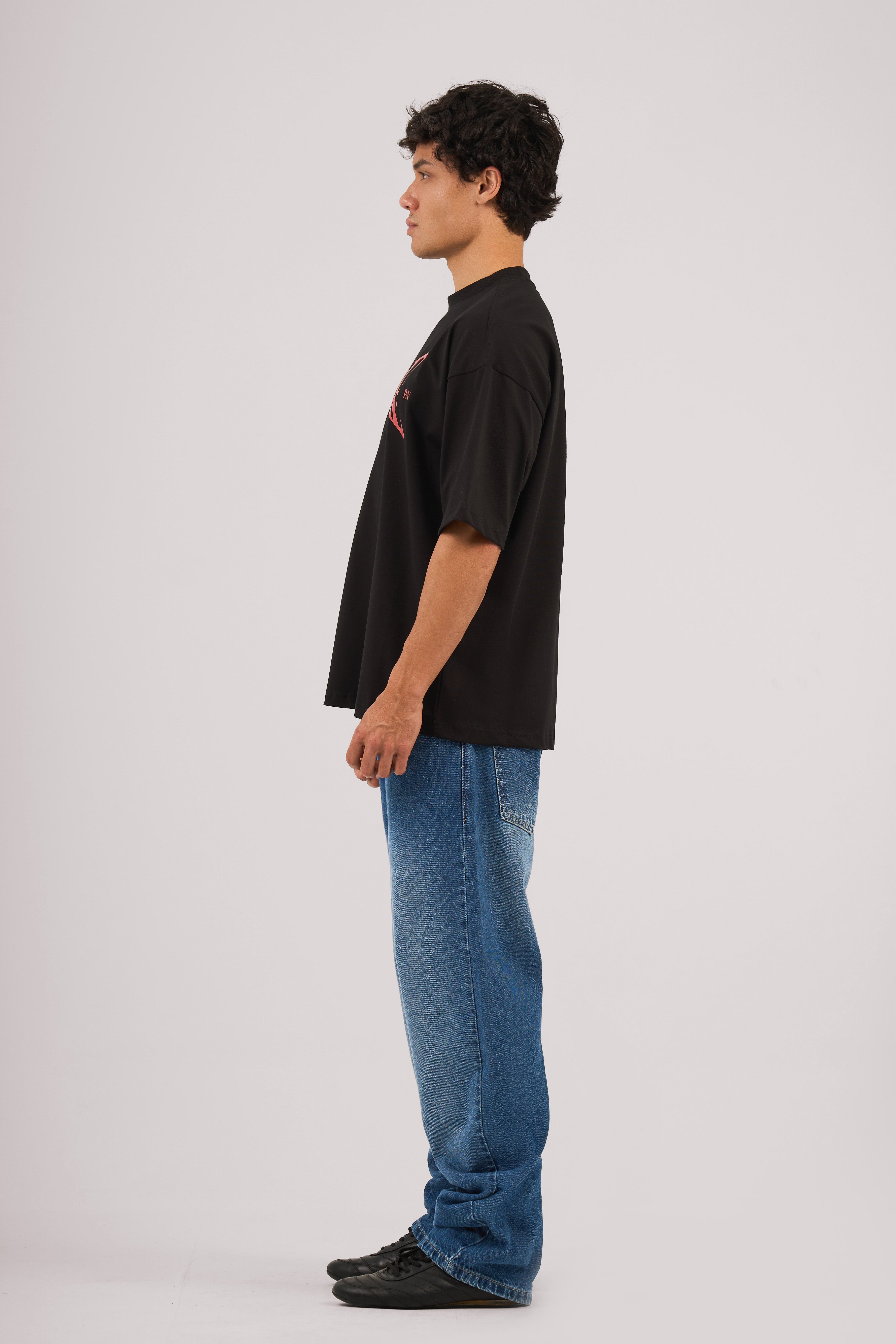 Black PL X10 Oversized T-shirt