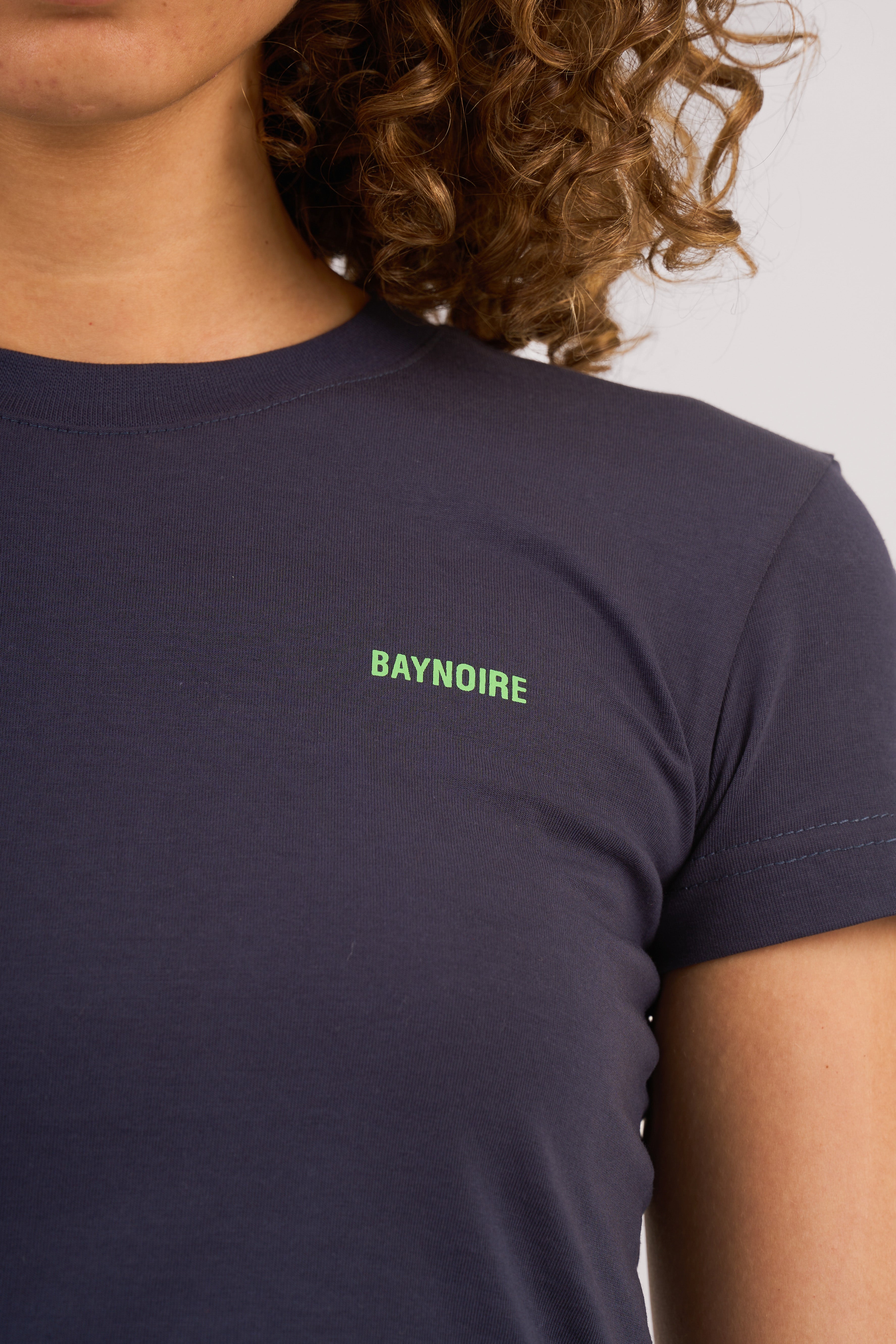 Navy Logo PL Baby Tee