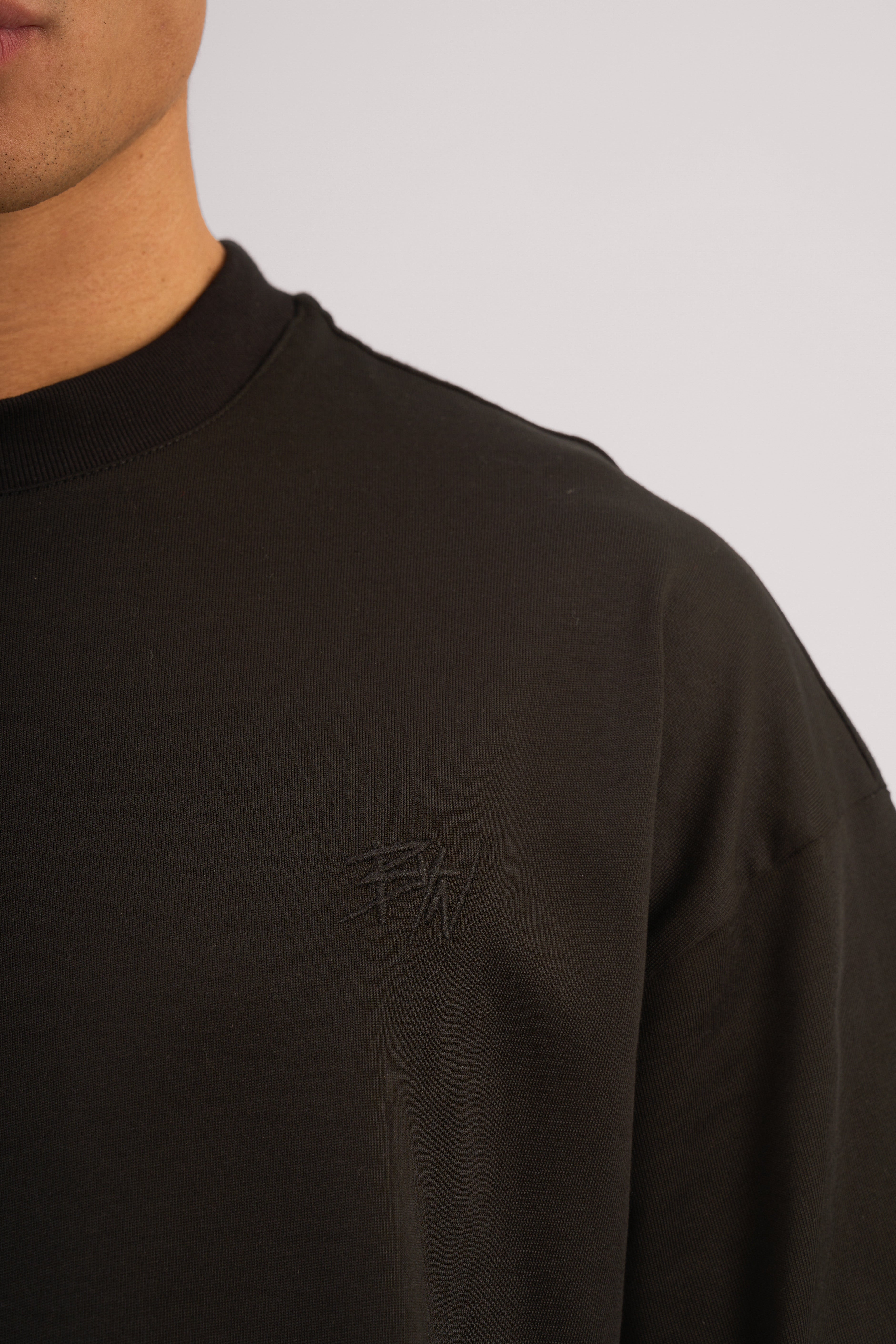Black Varsity BYN Oversized T-shirt