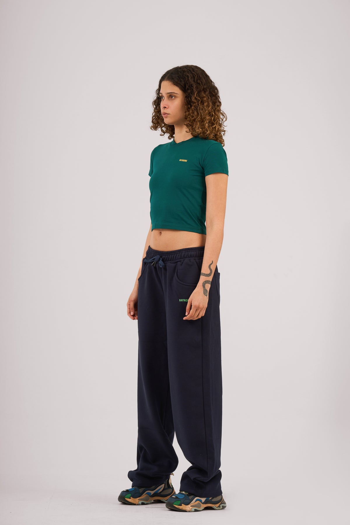 Teal Logo PL Baby Tee