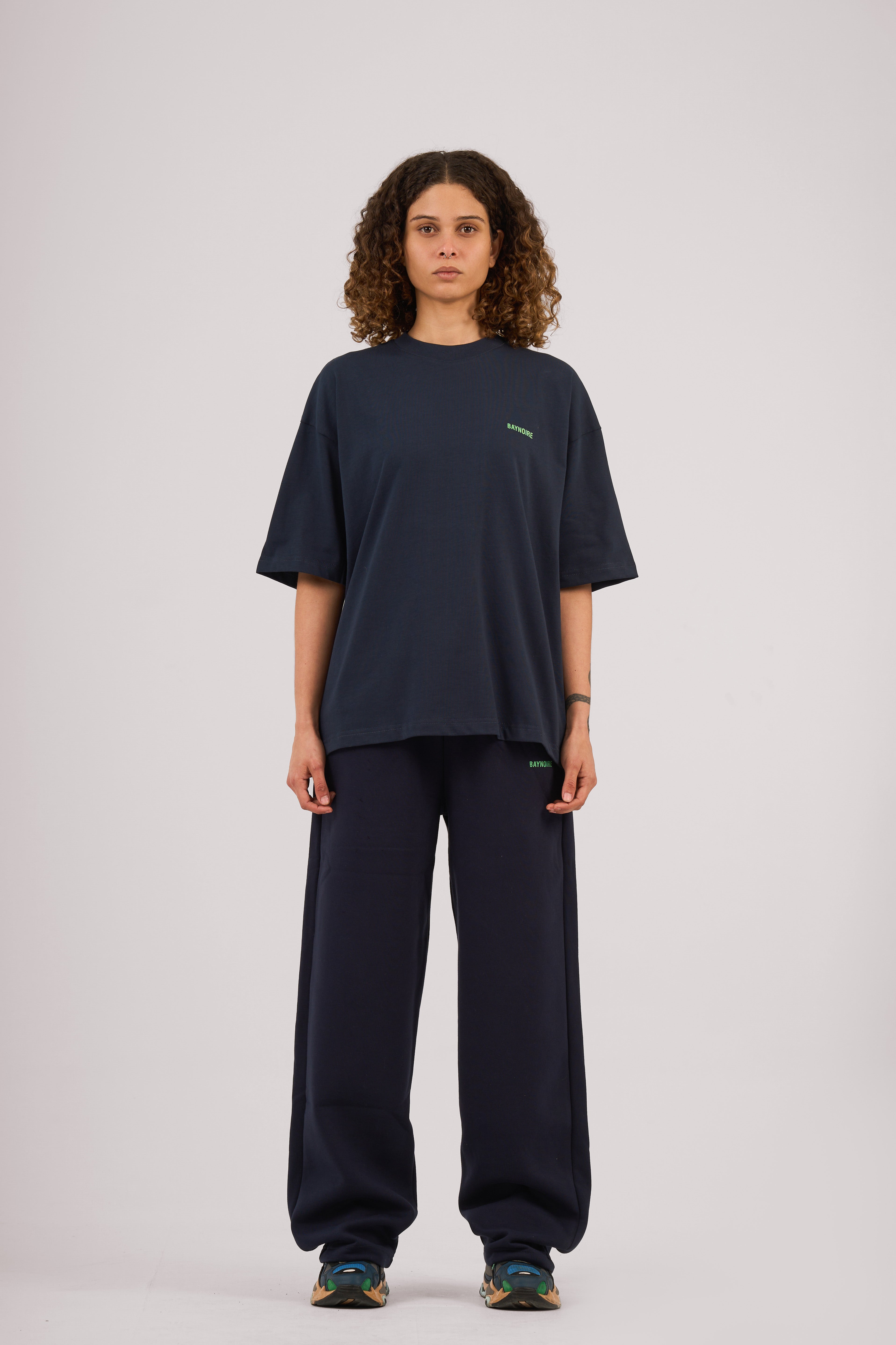 Navy Logo II PL Oversized T-shirt