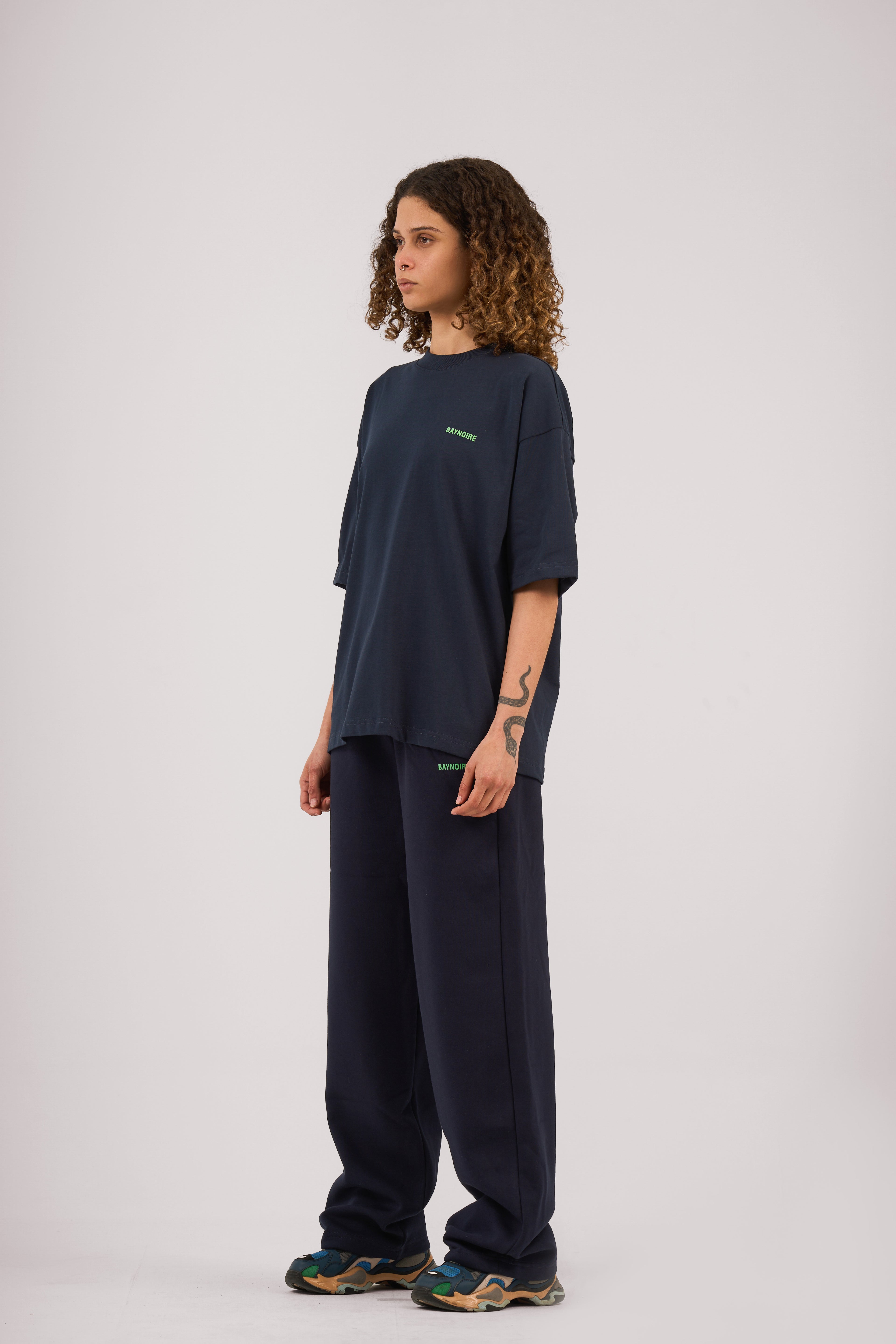 Navy Logo II PL Oversized T-shirt