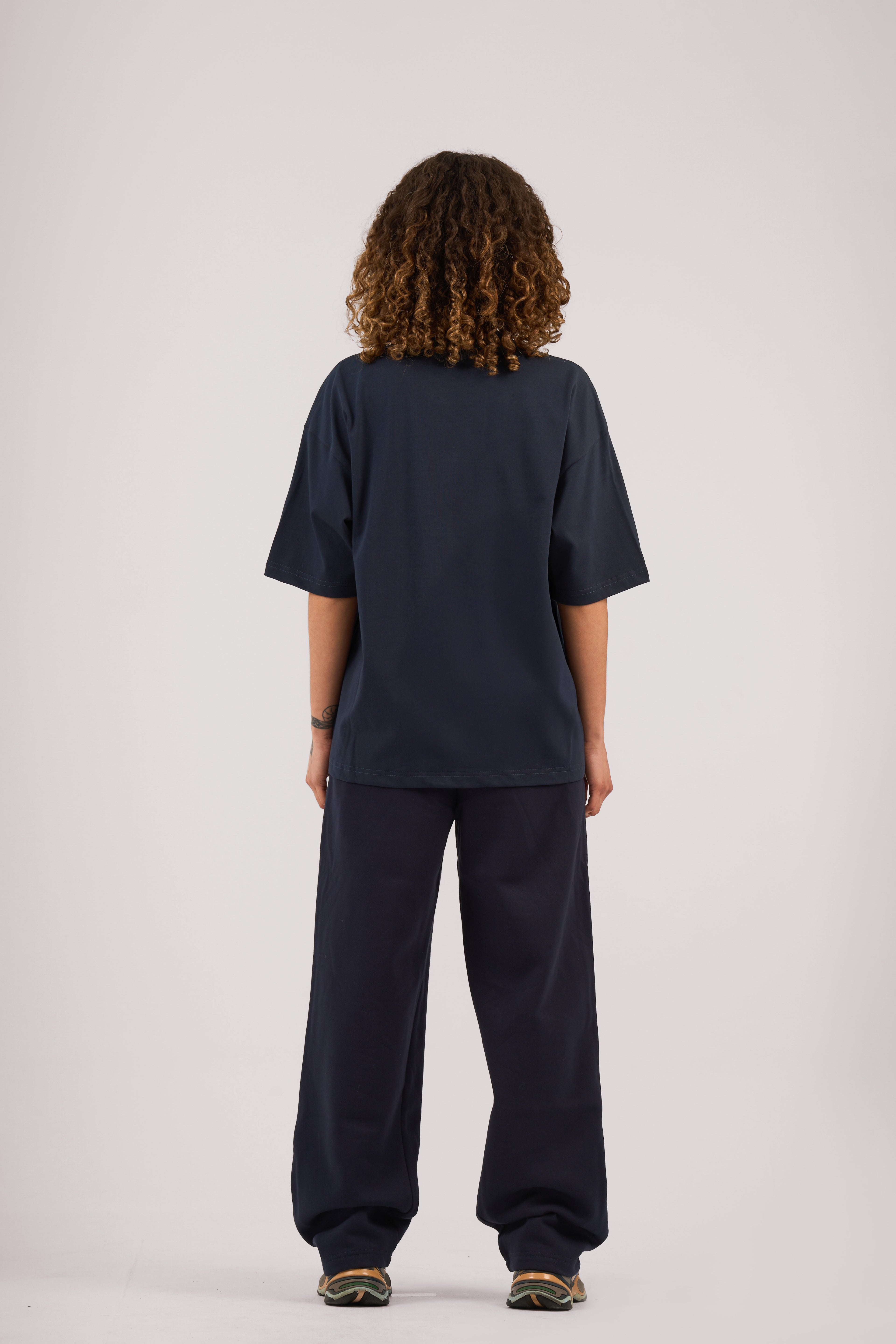 Navy Logo II PL Oversized T-shirt