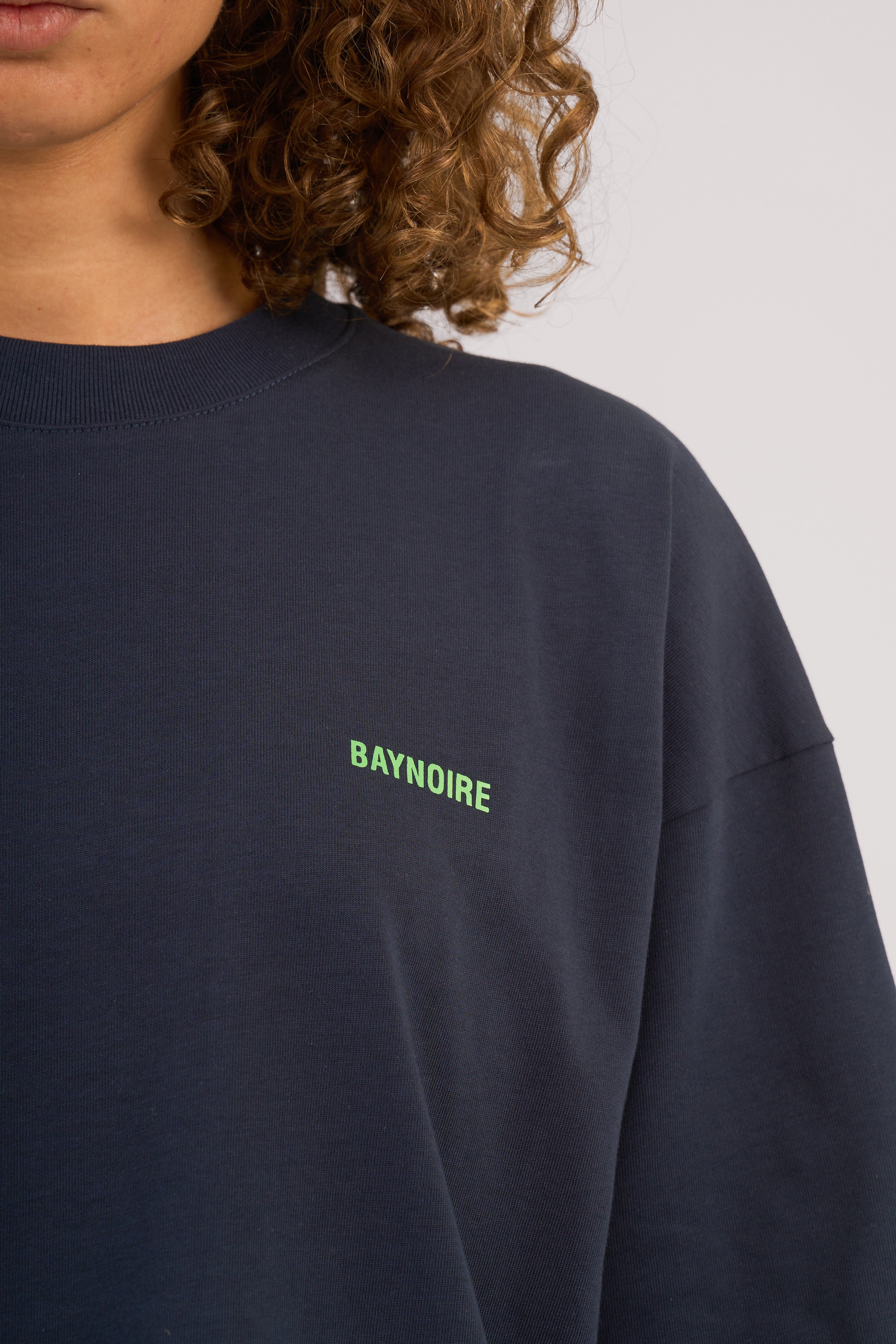 Navy Logo II PL Oversized T-shirt