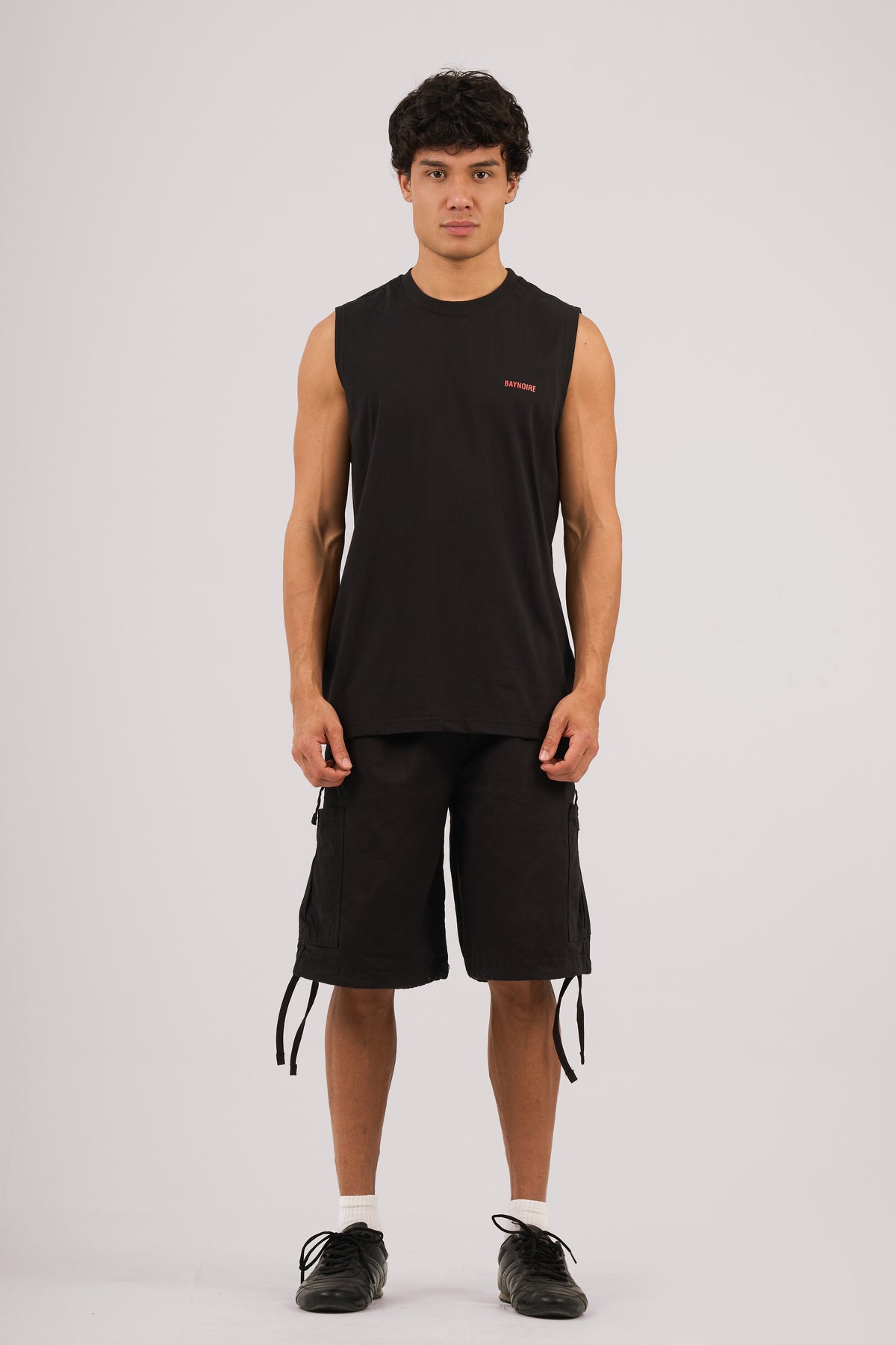 Black Logo II PL Sleeveless T-shirt