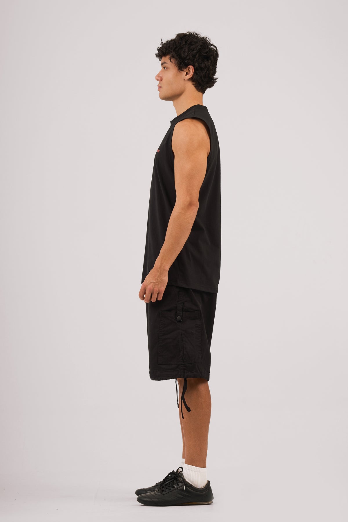 Black Logo II PL Sleeveless T-shirt
