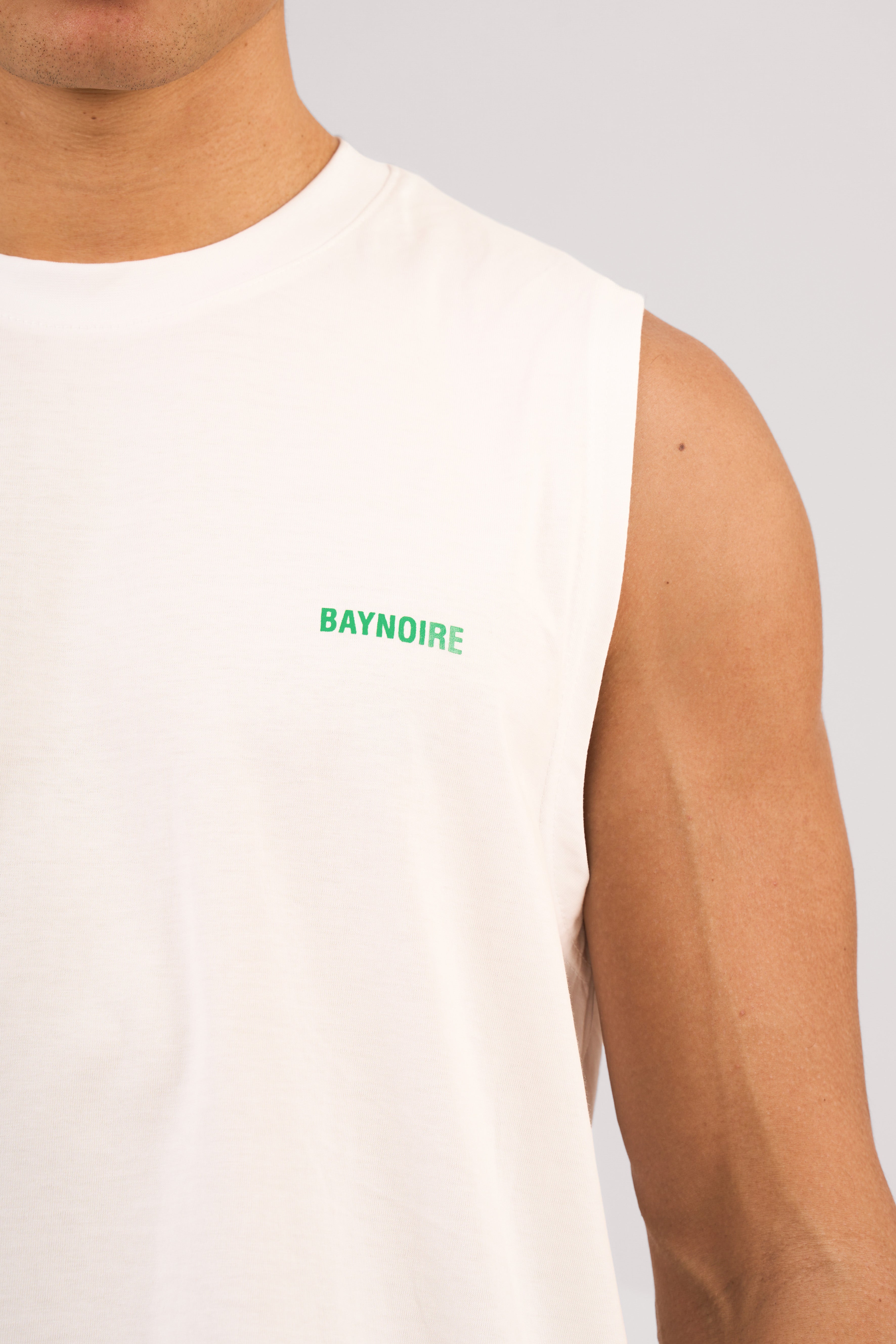 White Logo II PL Sleeveless T-shirt