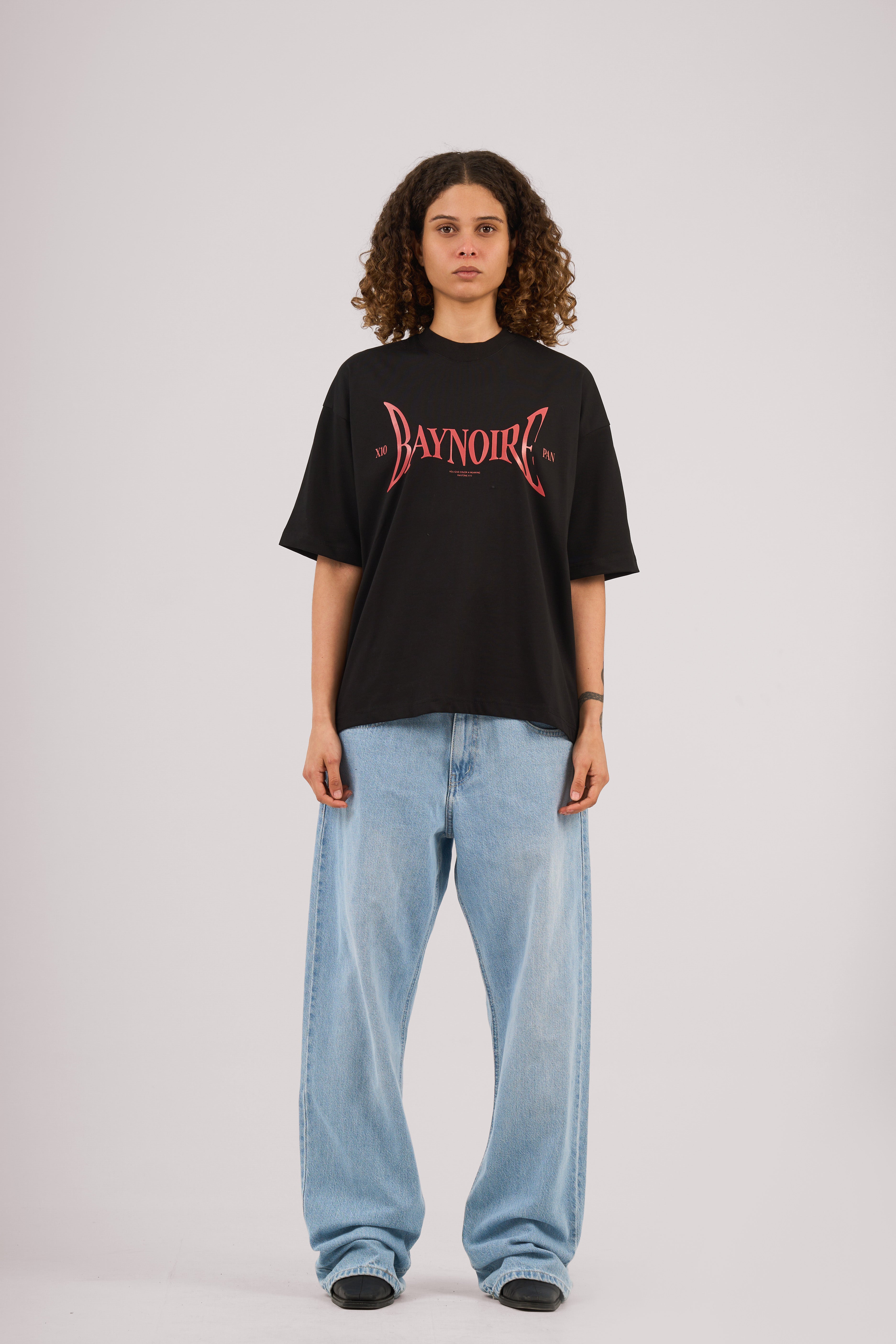 Black PL X10 Oversized T-shirt